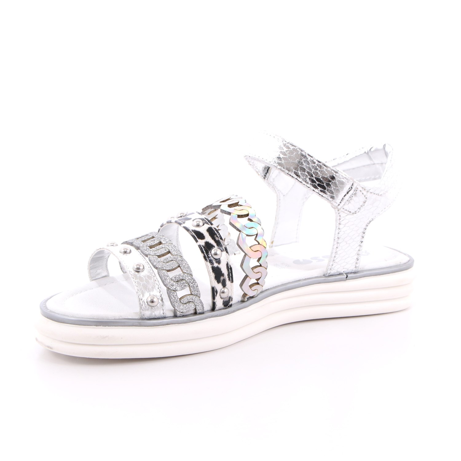 Sandalo Asso Bambina Argento Sandalo Asso Bambina Argento Scarpe 407 - AG10901B