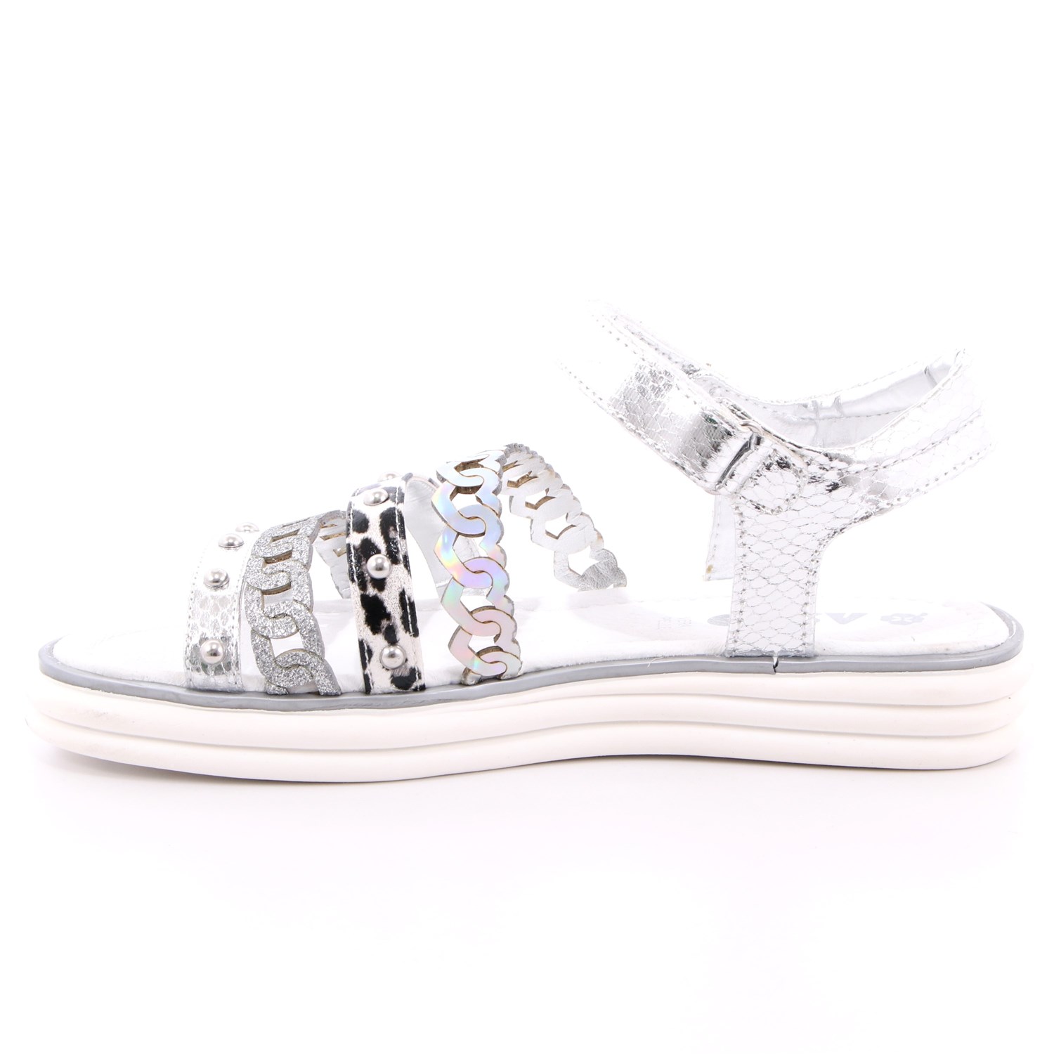 Sandalo Asso Bambina Argento Sandalo Asso Bambina Argento Scarpe 407 - AG10901B
