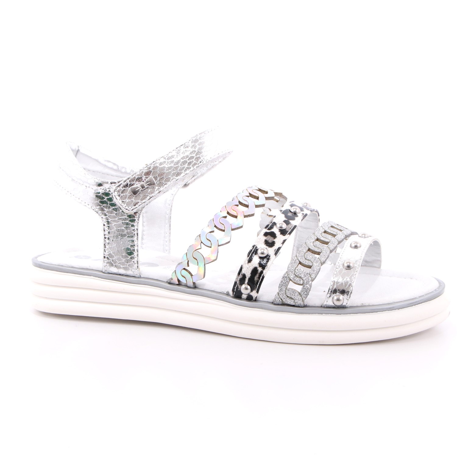 Sandalo Asso Bambina Argento Sandalo Asso Bambina Argento Scarpe 407 - AG10901B