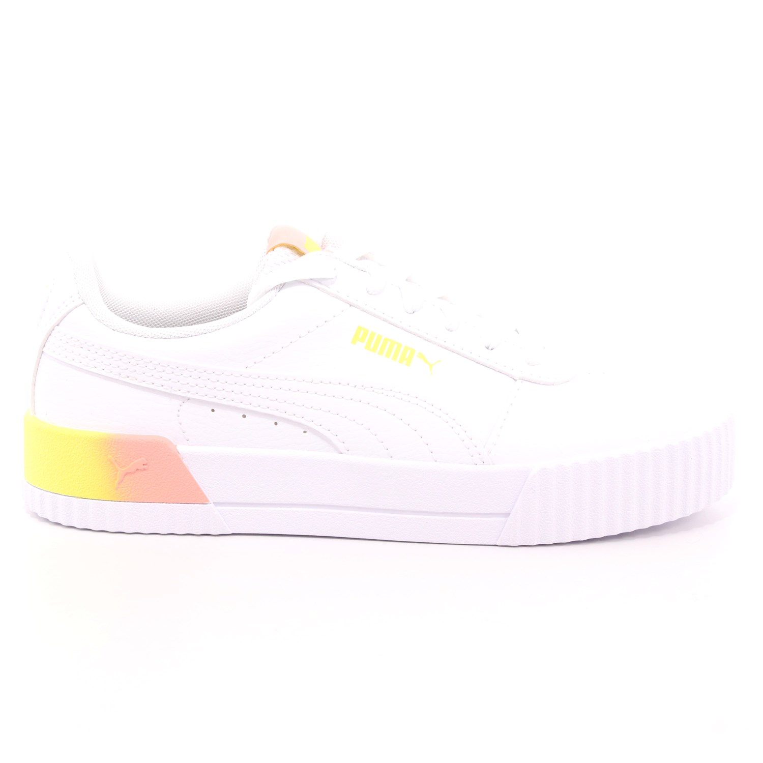 Scarpa Allacciata Puma Bambina Bianco Scarpa Allacciata Puma Bambina Bianco Scarpe 629 - 36876501
