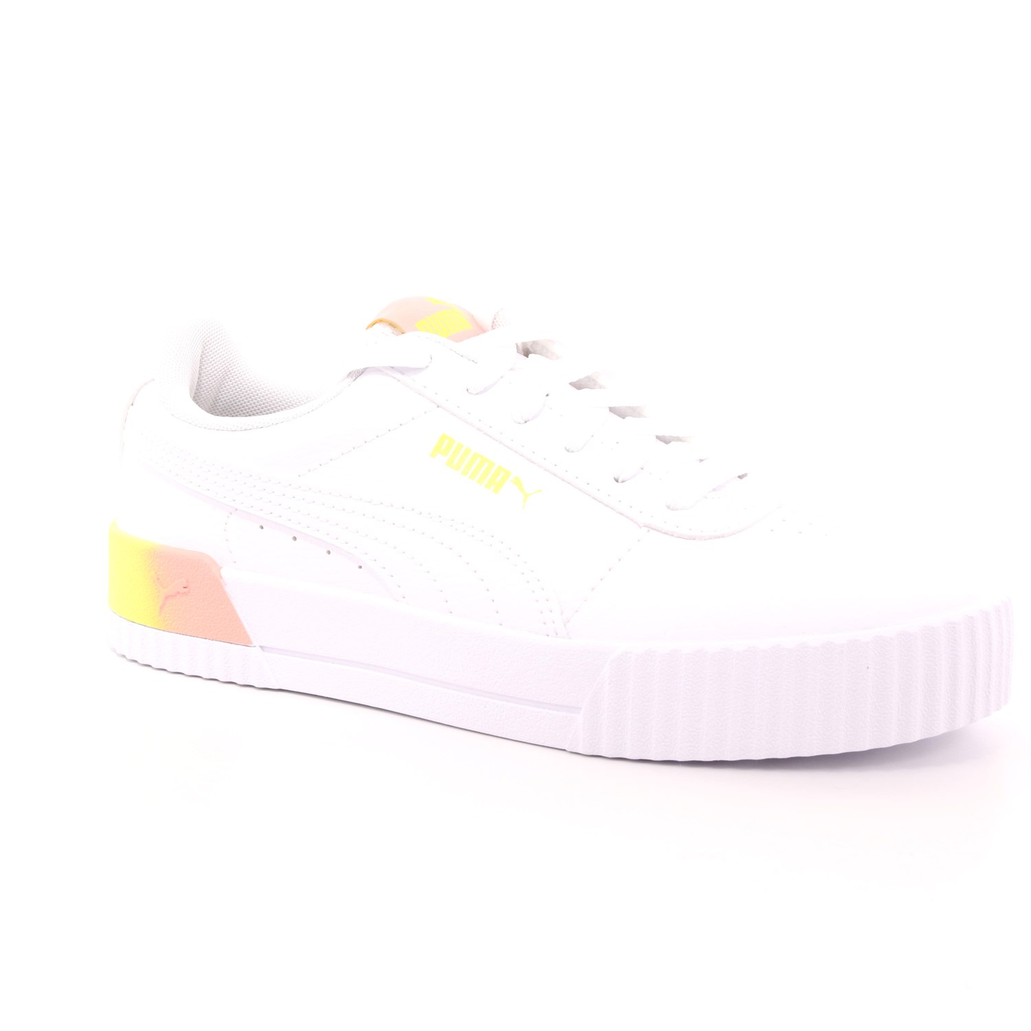Scarpa Allacciata Puma Bambina Bianco Scarpa Allacciata Puma Bambina Bianco Scarpe 629 - 36876501