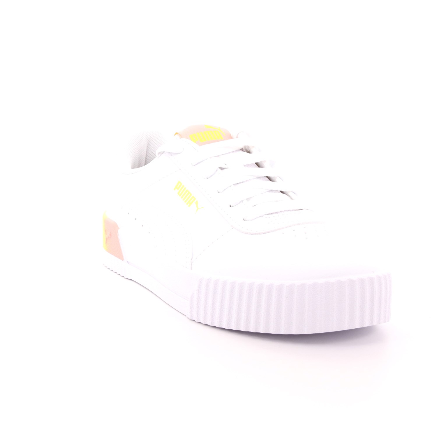 Scarpa Allacciata Puma Bambina Bianco Scarpa Allacciata Puma Bambina Bianco Scarpe 629 - 36876501