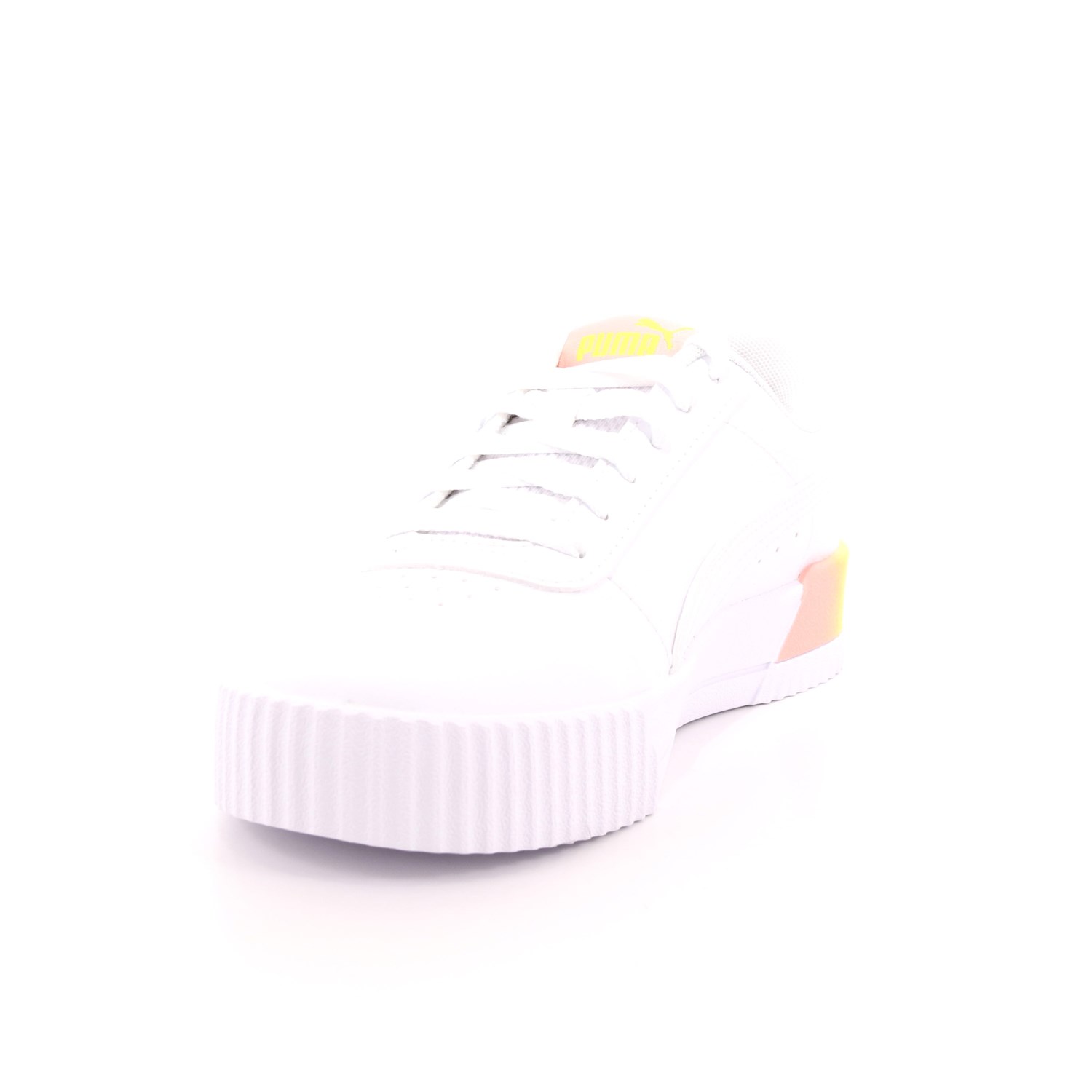 Scarpa Allacciata Puma Bambina Bianco Scarpa Allacciata Puma Bambina Bianco Scarpe 629 - 36876501