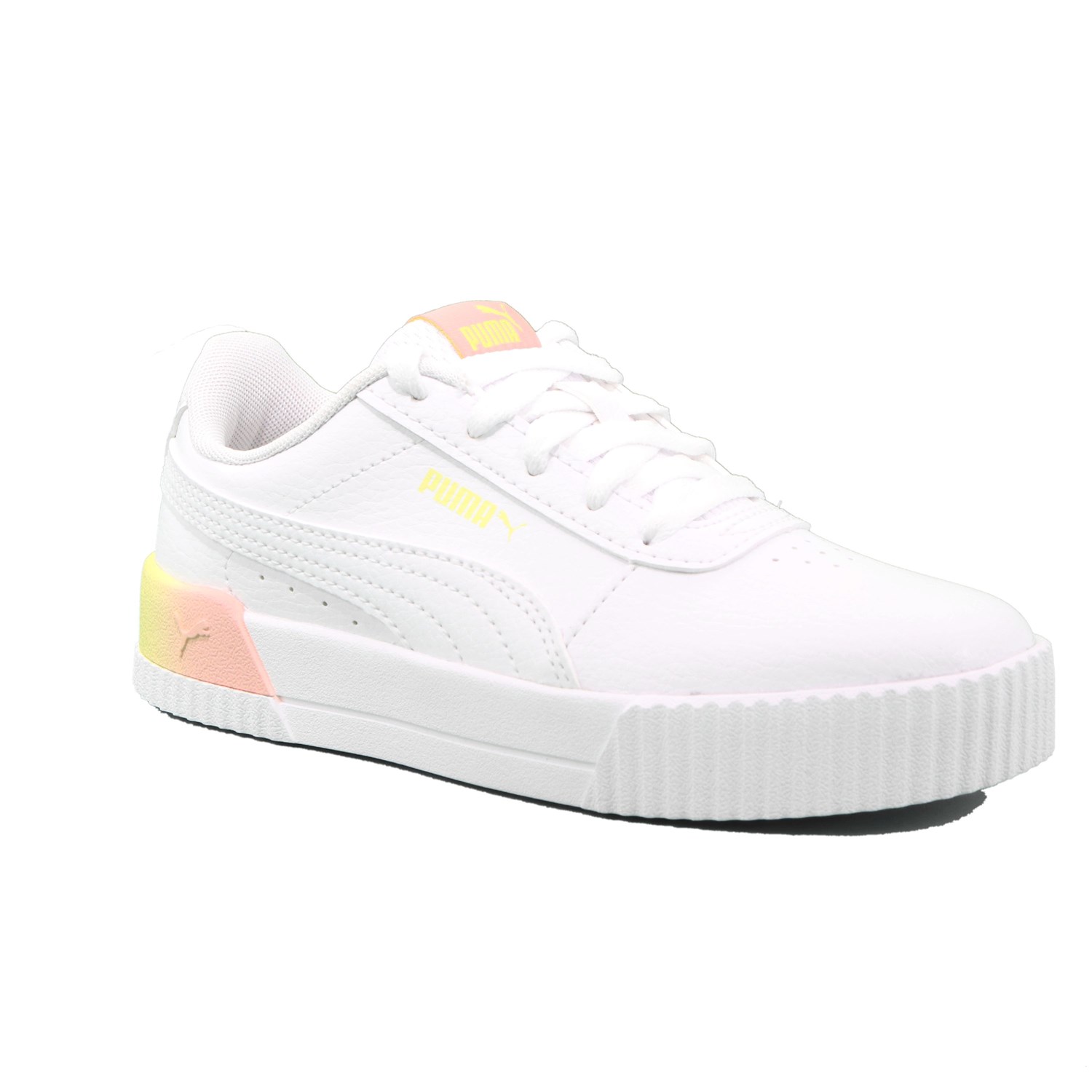 Scarpa Allacciata Puma Bambina Bianco Scarpa Allacciata Puma Bambina Bianco Scarpe 632 - 37508801