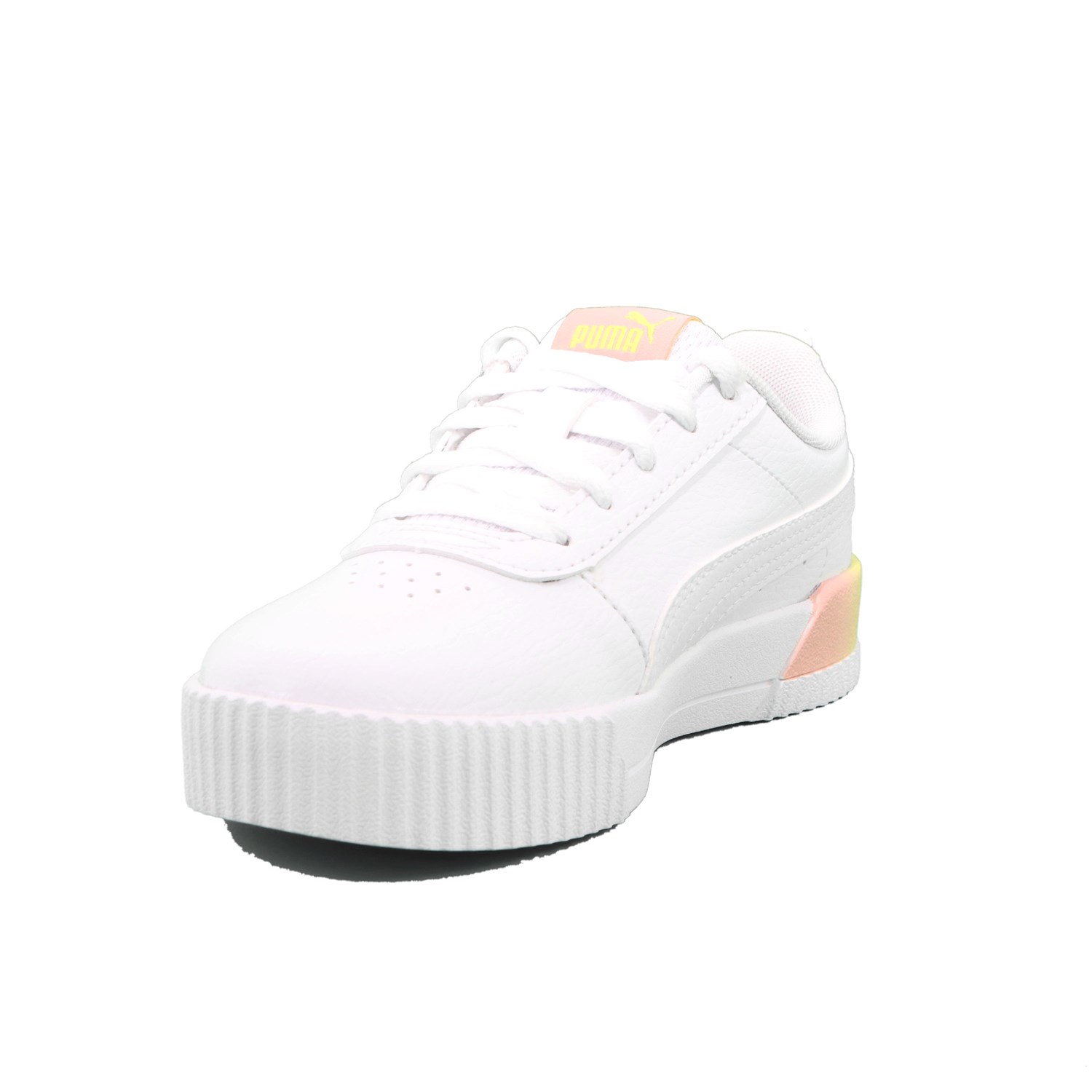 Scarpa Allacciata Puma Bambina Bianco Scarpa Allacciata Puma Bambina Bianco Scarpe 632 - 37508801