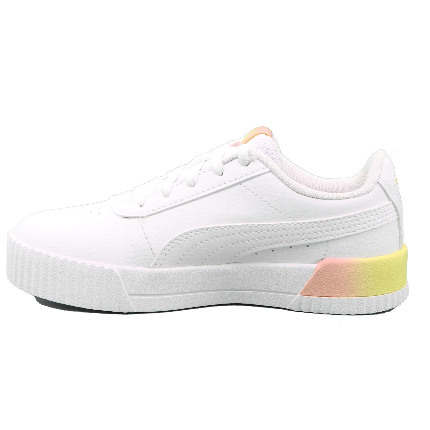 Scarpa Allacciata Puma Bambina Bianco Scarpa Allacciata Puma Bambina Bianco Scarpe 632 - 37508801