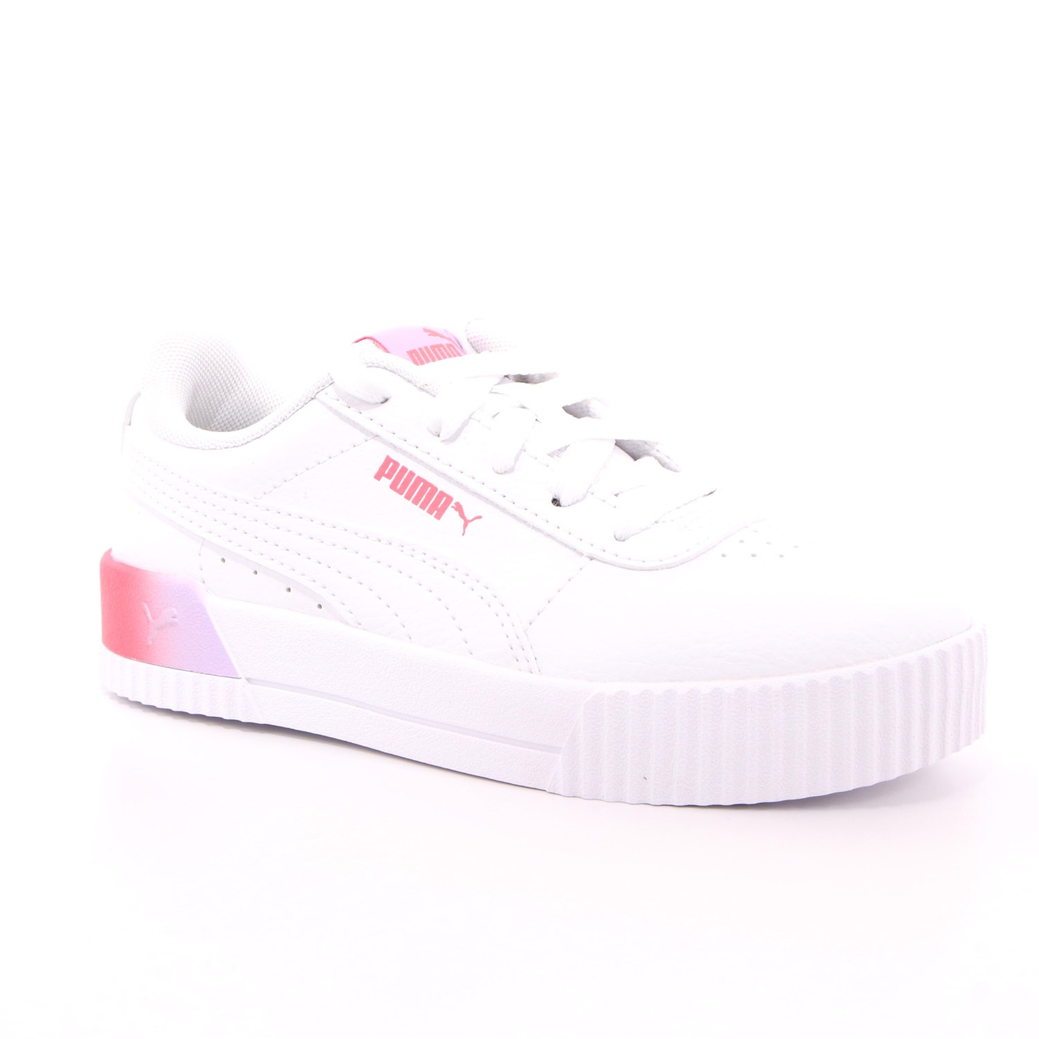 Scarpa Allacciata Puma Bambina Bianco Scarpa Allacciata Puma Bambina Bianco Scarpe 633 - 37508802