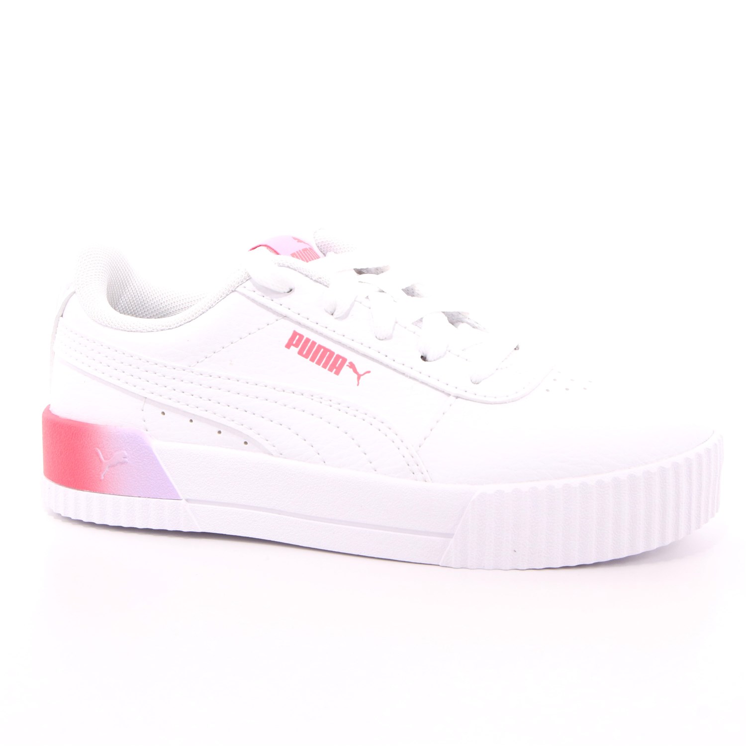 Scarpa Allacciata Puma Bambina Bianco Scarpa Allacciata Puma Bambina Bianco Scarpe 633 - 37508802