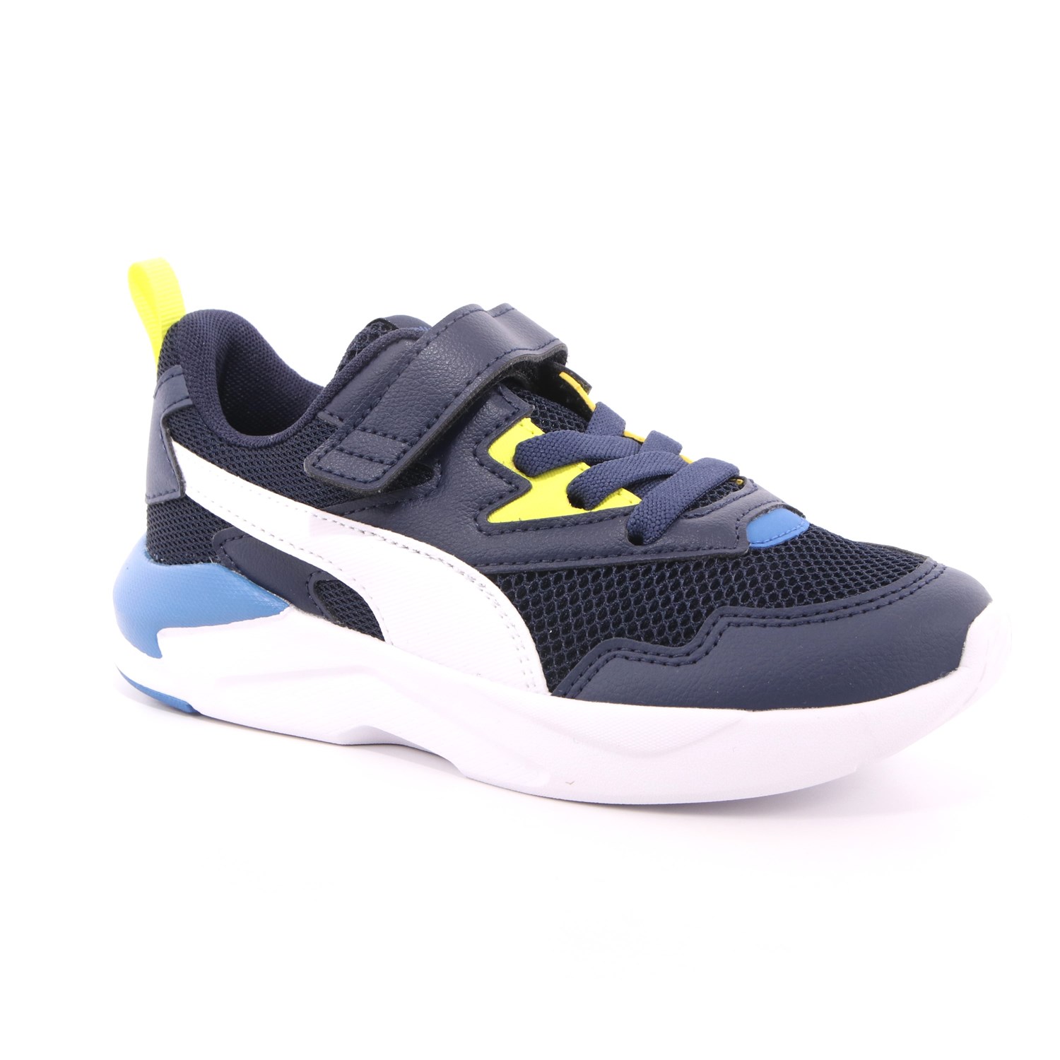 Scarpa Strappi + Elastico Puma Bambino Blu Scarpa Strappi + Elastico Puma Bambino Blu Scarpe 634 - 37439510