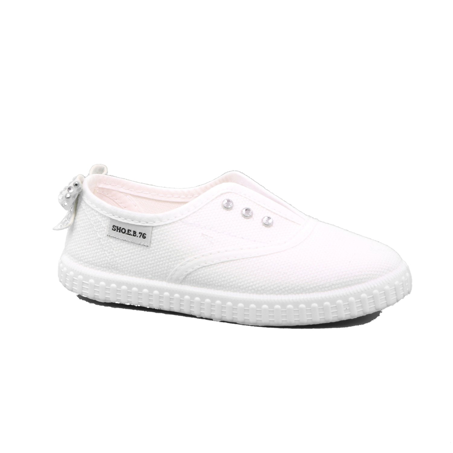 Slip On Shoeb76 Bambina Bianco Slip On Shoeb76 Bambina Bianco Scarpe 2 - 3004NN5