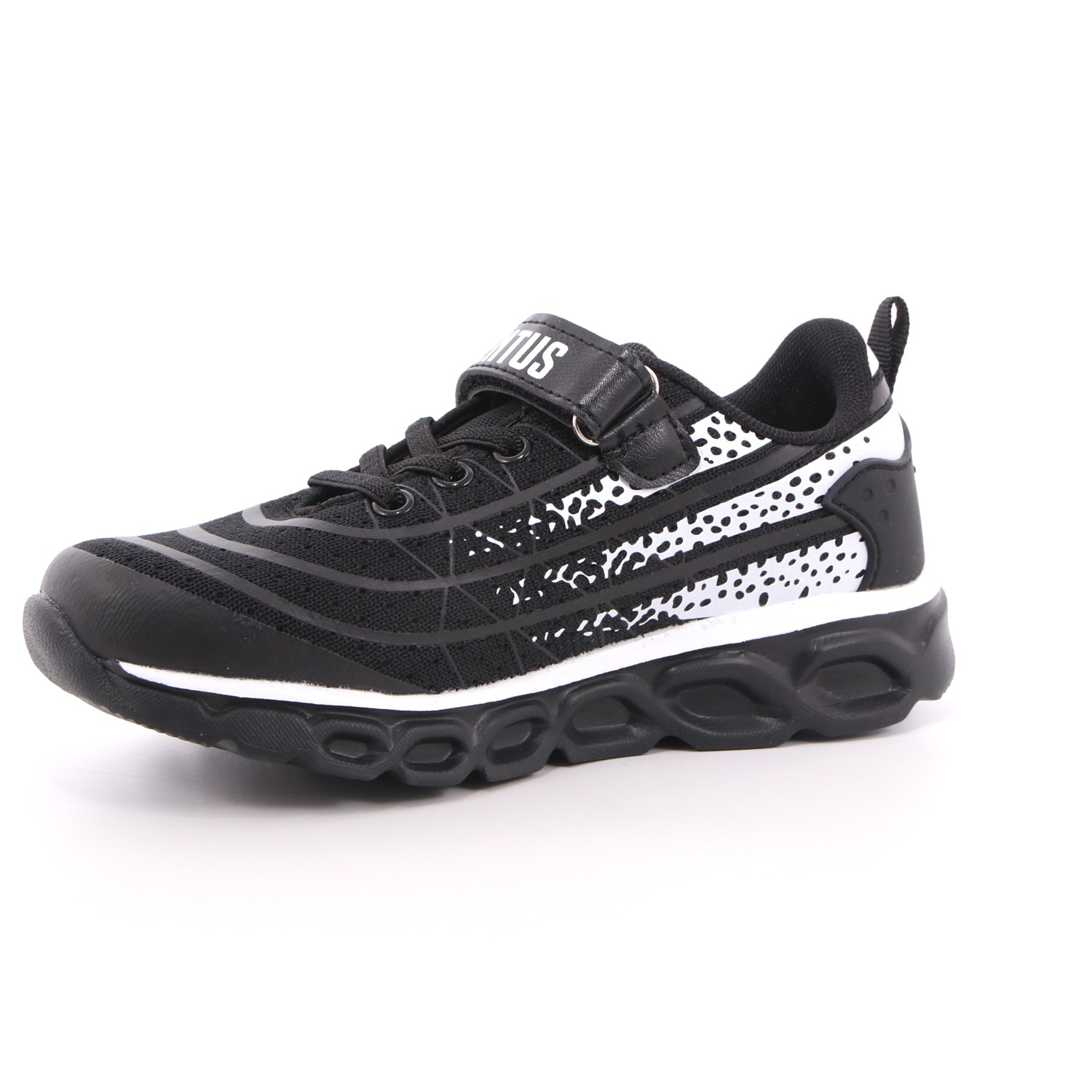 Scarpa Strappi + Elastico Juventus Bambino Nero Scarpa Strappi + Elastico Juventus Bambino Nero Scarpe 3 - B0010068T
