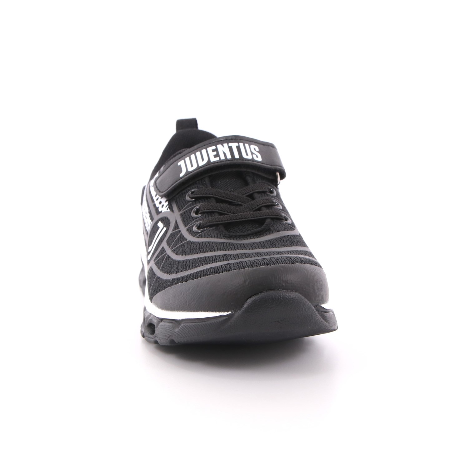 Scarpa Strappi + Elastico Juventus Bambino Nero Scarpa Strappi + Elastico Juventus Bambino Nero Scarpe 3 - B0010068T