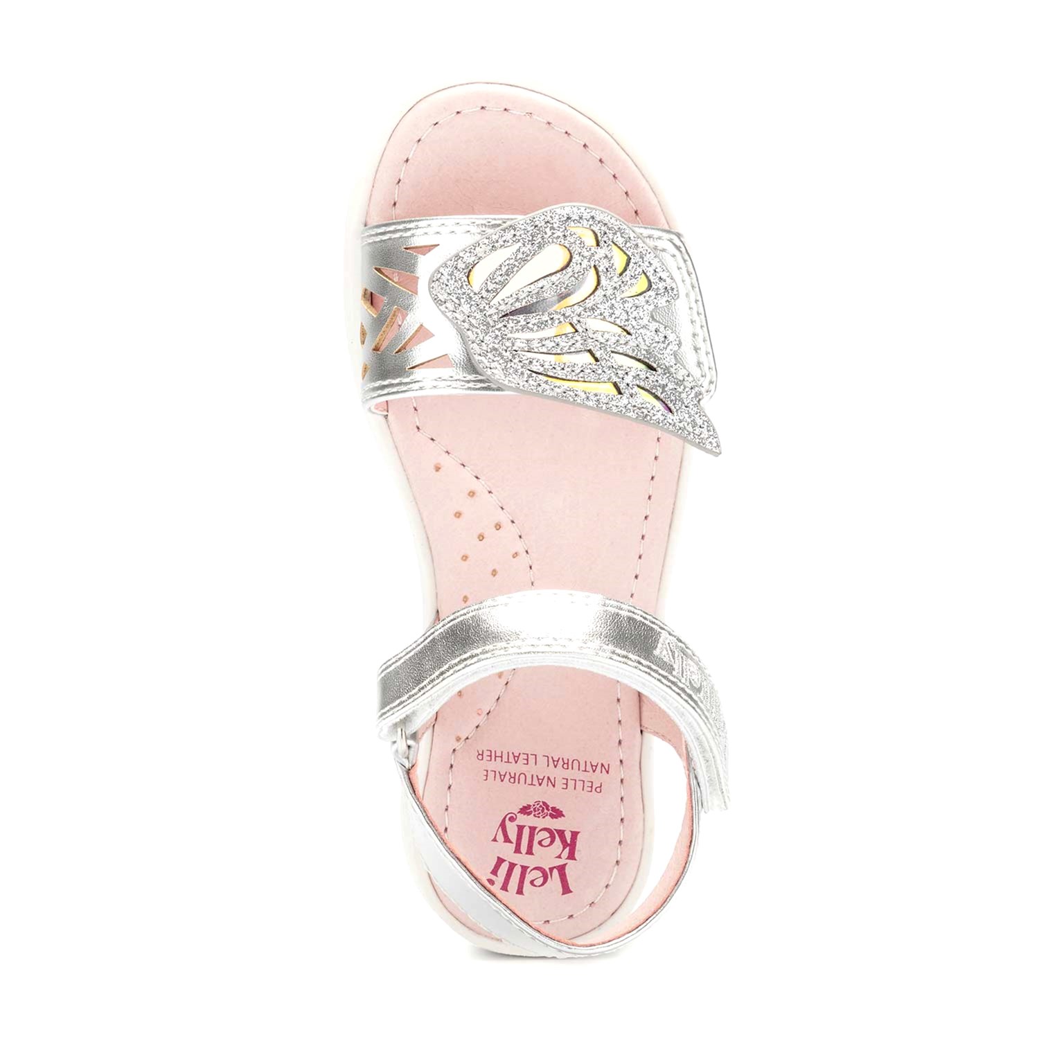 Sandalo Lelli Kelly Bambina Argento Sandalo Lelli Kelly Bambina Argento Scarpe 358 - LK7520