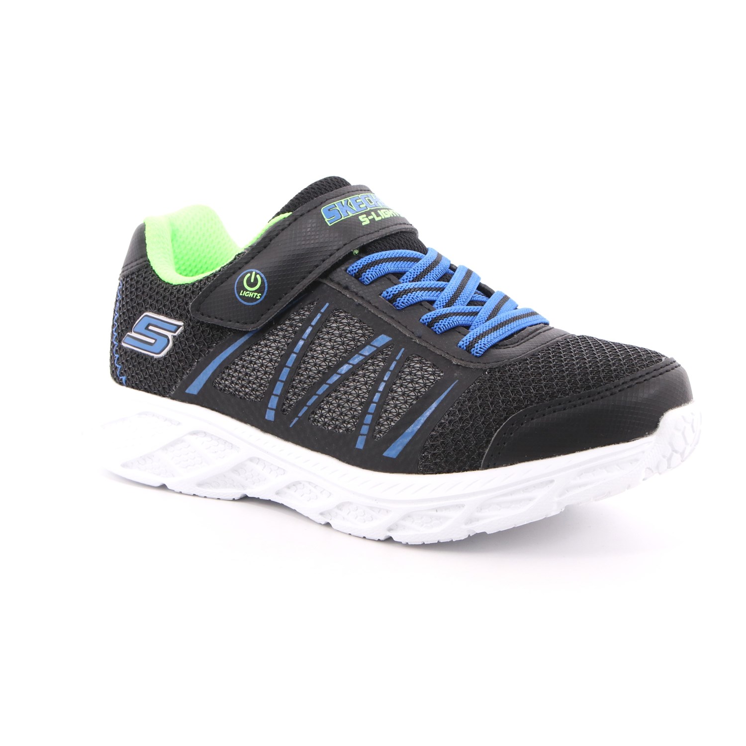 Scarpa Strappi + Elastico Skechers Bambino Nero Scarpa Strappi + Elastico Skechers Bambino Nero Scarpe 147 - 401530L