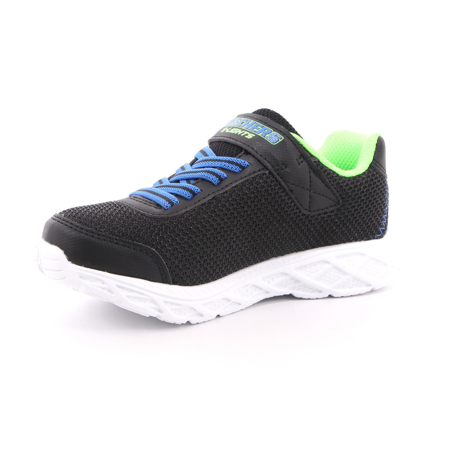 Scarpa Strappi + Elastico Skechers Bambino Nero Scarpa Strappi + Elastico Skechers Bambino Nero Scarpe 147 - 401530L