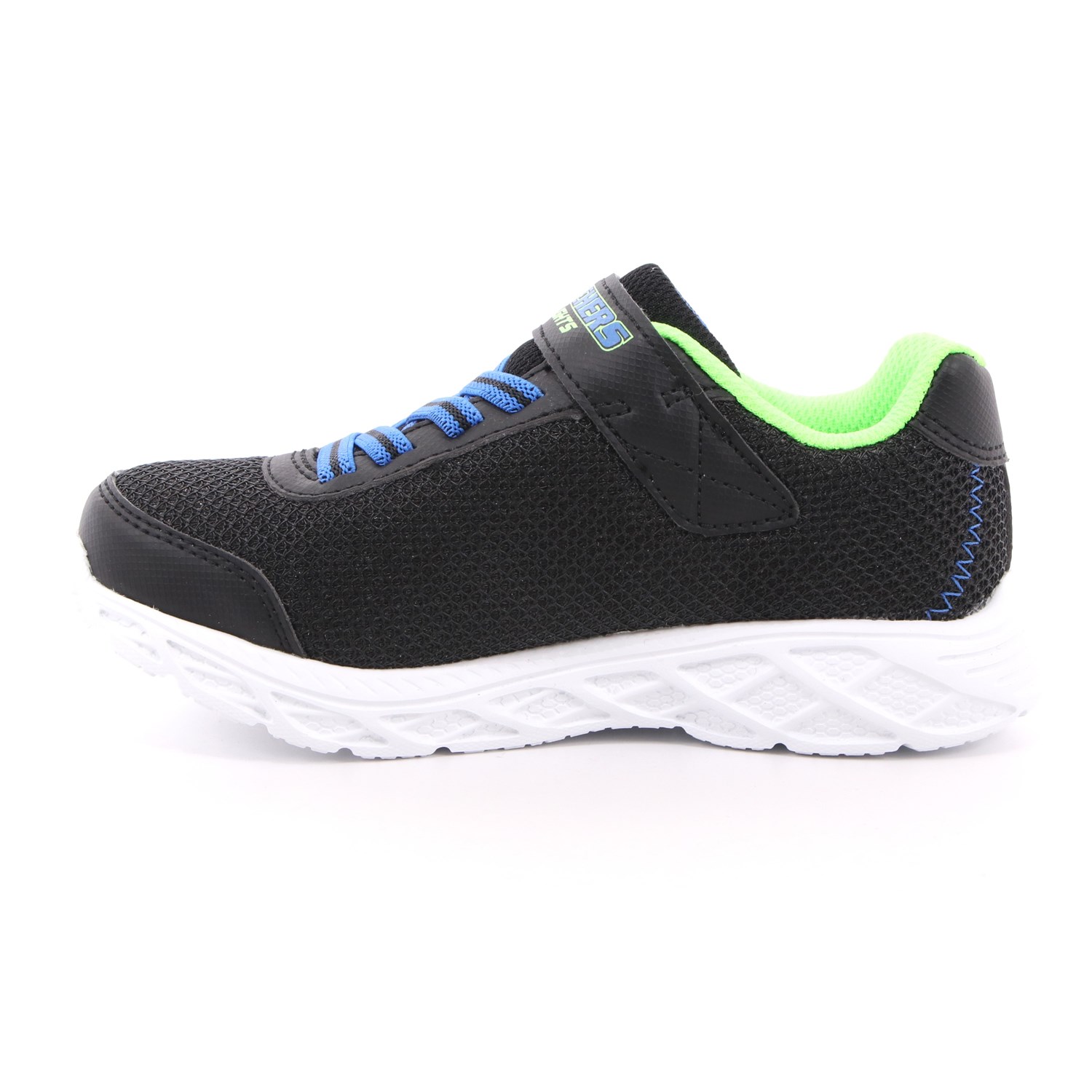 Scarpa Strappi + Elastico Skechers Bambino Nero Scarpa Strappi + Elastico Skechers Bambino Nero Scarpe 147 - 401530L