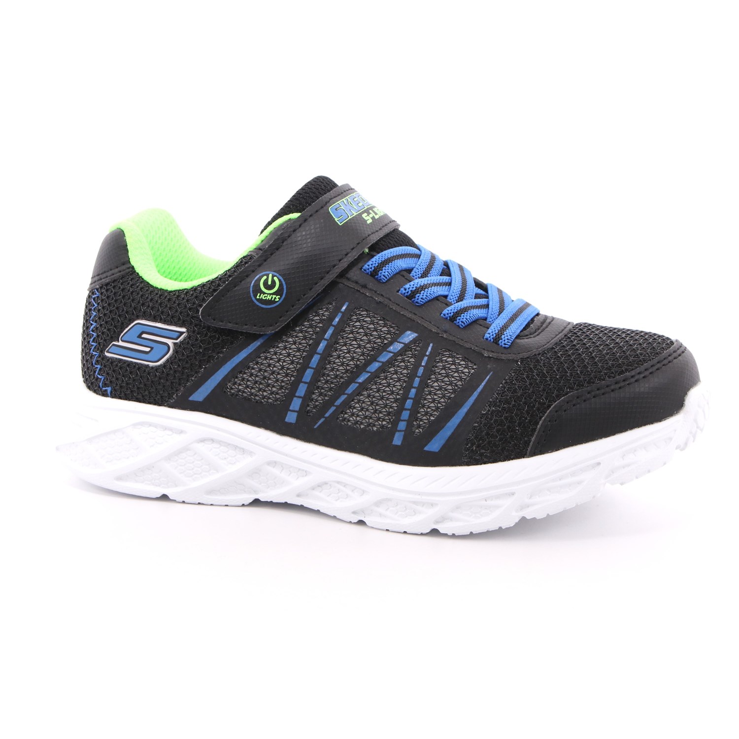 Scarpa Strappi + Elastico Skechers Bambino Nero Scarpa Strappi + Elastico Skechers Bambino Nero Scarpe 147 - 401530L