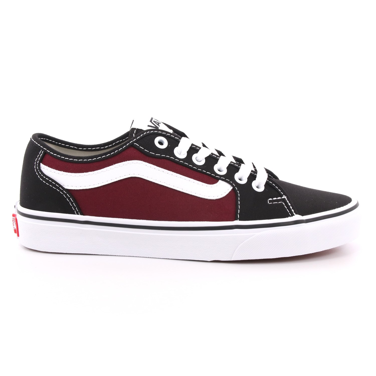 Scarpa Allacciata Vans Uomo Nero/bordeaux Scarpa Allacciata Vans Uomo Nero/bordeaux Scarpe 35 - VNA0A3WKZW7Q1