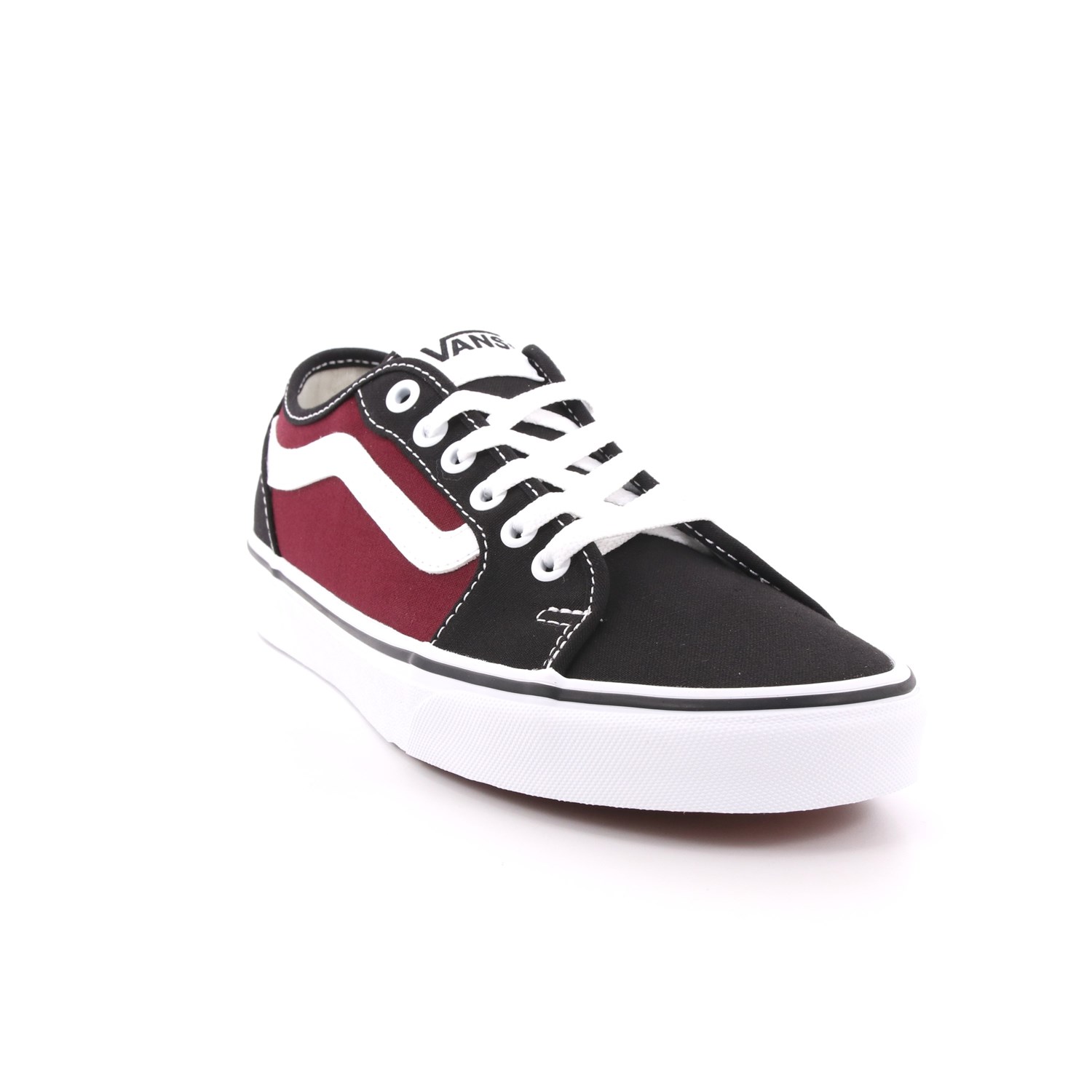 Scarpa Allacciata Vans Uomo Nero/bordeaux Scarpa Allacciata Vans Uomo Nero/bordeaux Scarpe 35 - VNA0A3WKZW7Q1