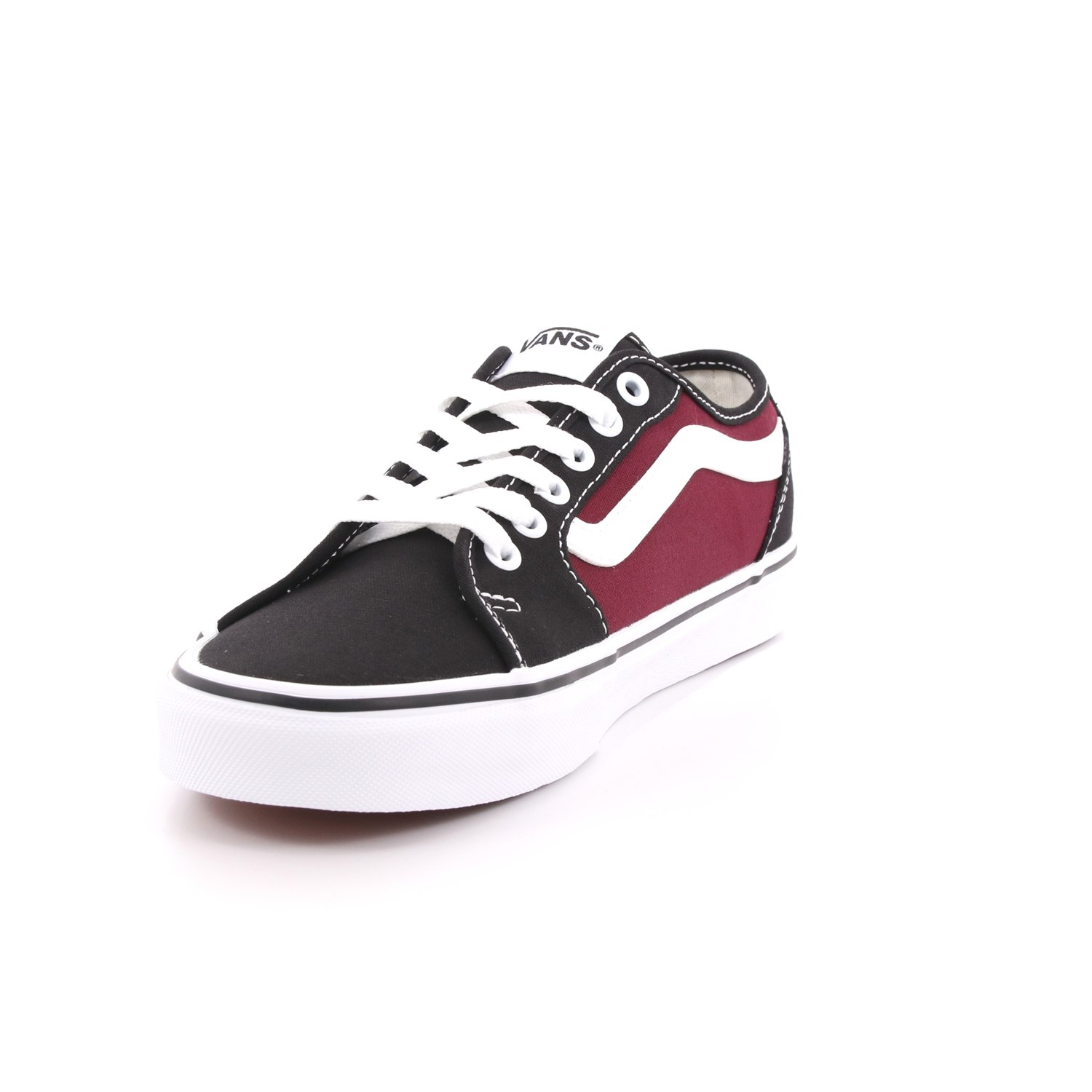 Scarpa Allacciata Vans Uomo Nero/bordeaux Scarpa Allacciata Vans Uomo Nero/bordeaux Scarpe 35 - VNA0A3WKZW7Q1