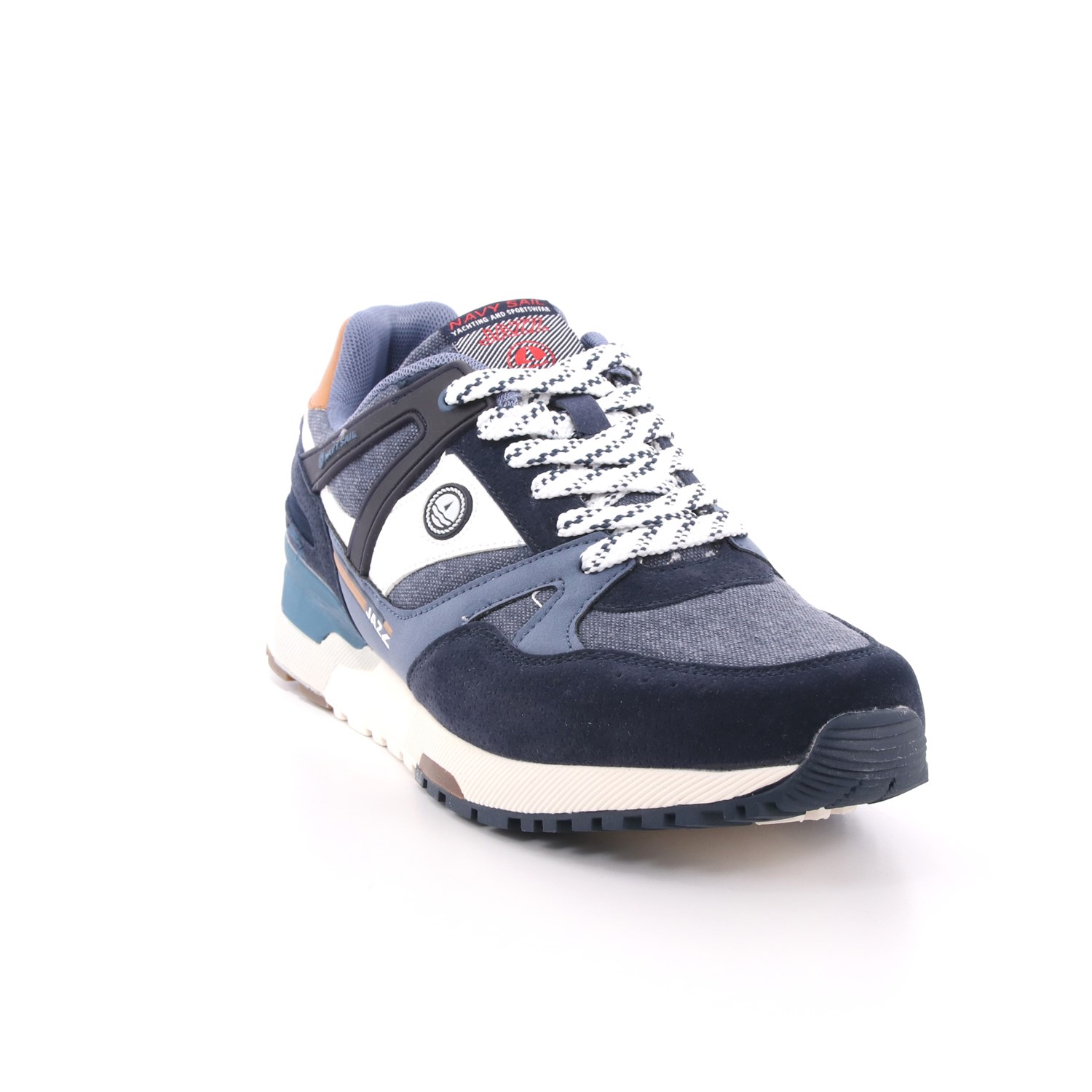 Scarpa Allacciata Navy Sail Uomo Blu Scarpa Allacciata Navy Sail Uomo Blu Scarpe 5 - NSM113815