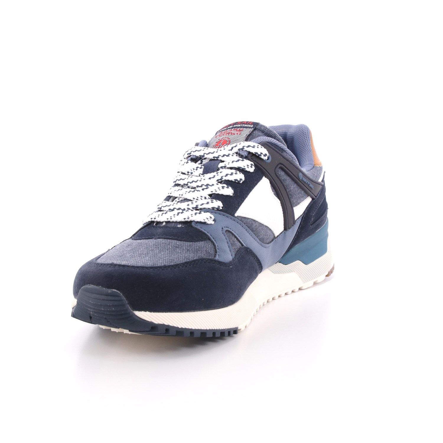 Scarpa Allacciata Navy Sail Uomo Blu Scarpa Allacciata Navy Sail Uomo Blu Scarpe 5 - NSM113815