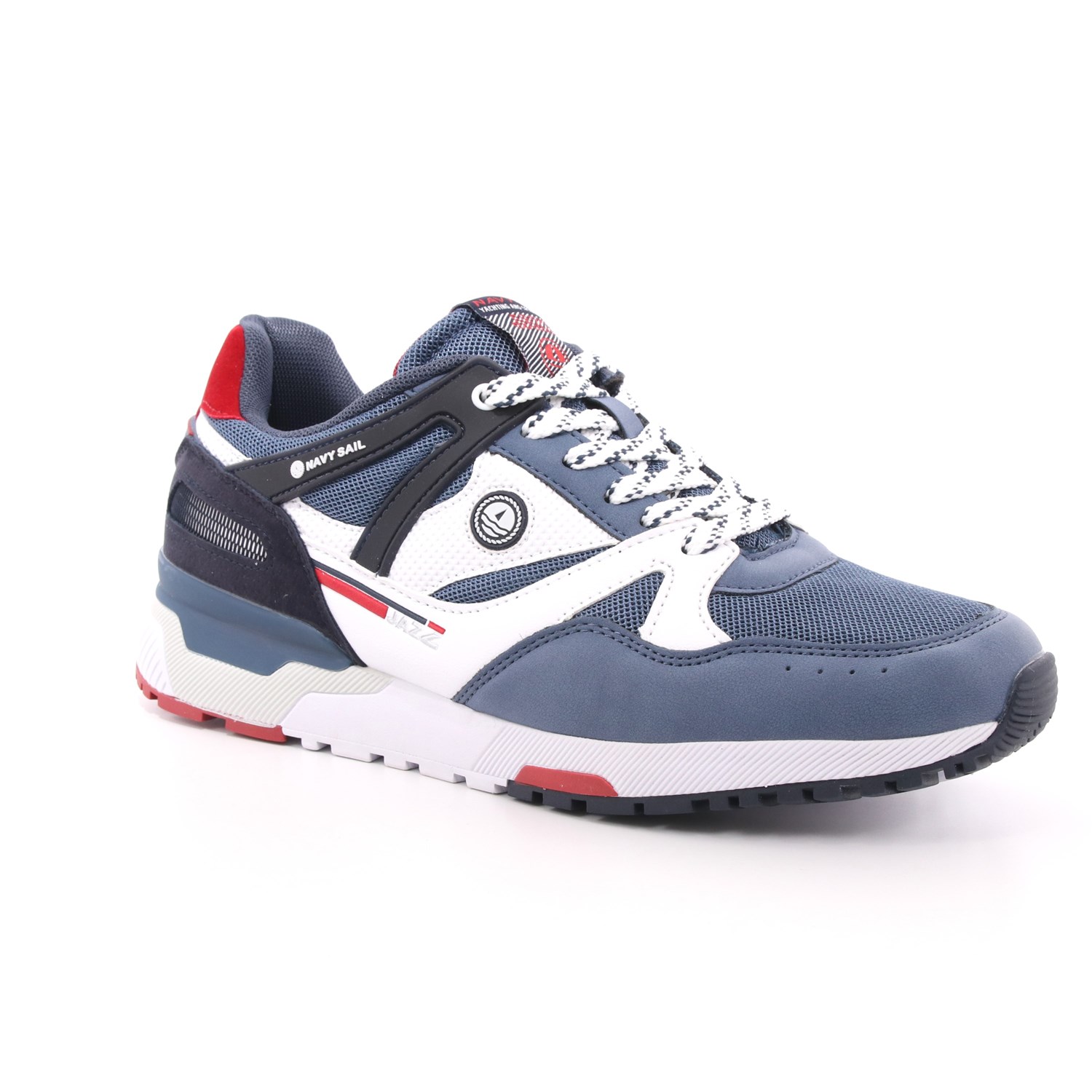 Scarpa Allacciata Navy Sail Uomo Blu Scarpa Allacciata Navy Sail Uomo Blu Scarpe 6 - NSM113816