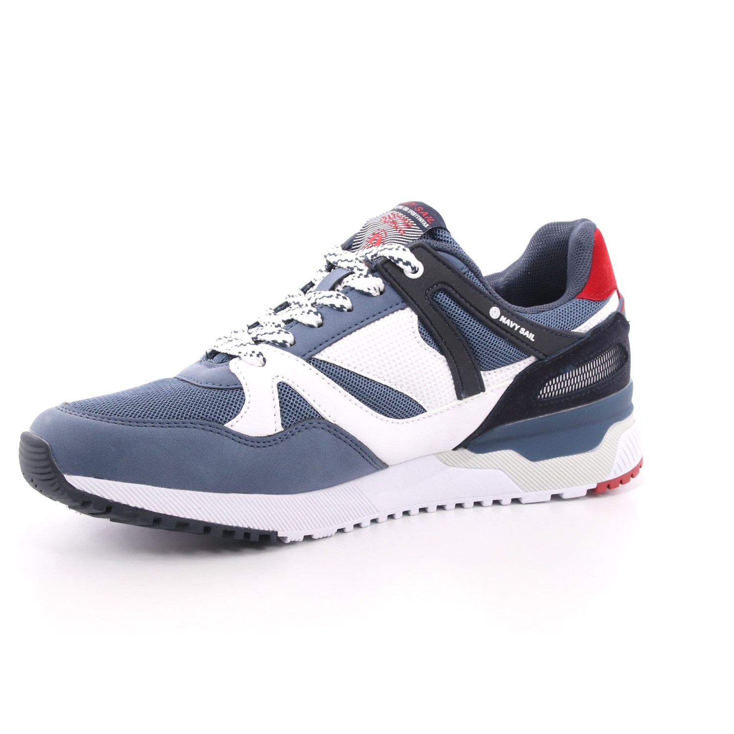 Scarpa Allacciata Navy Sail Uomo Blu Scarpa Allacciata Navy Sail Uomo Blu Scarpe 6 - NSM113816