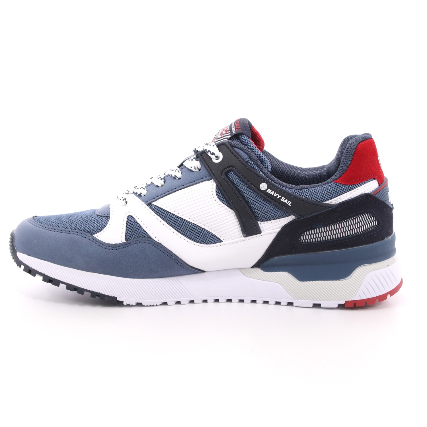 Scarpa Allacciata Navy Sail Uomo Blu Scarpa Allacciata Navy Sail Uomo Blu Scarpe 6 - NSM113816