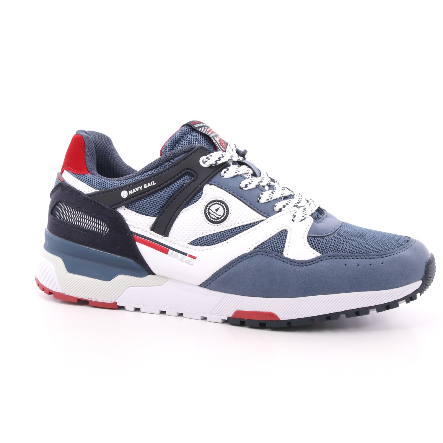 Scarpa Allacciata Navy Sail Uomo Blu Scarpa Allacciata Navy Sail Uomo Blu Scarpe 6 - NSM113816