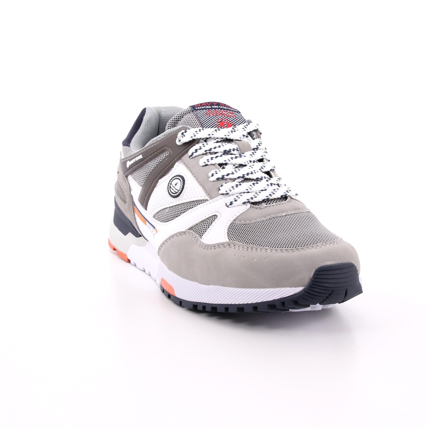 Scarpa Allacciata Navy Sail Uomo Grigio Scarpa Allacciata Navy Sail Uomo Grigio Scarpe 7 - NSM113816