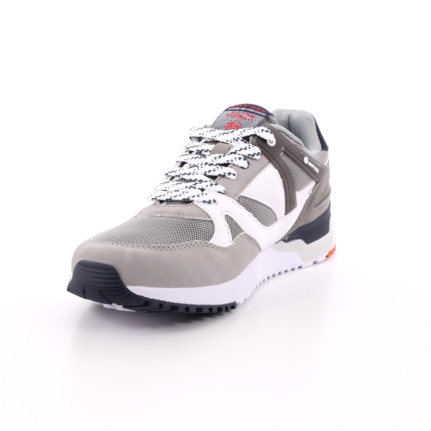 Scarpa Allacciata Navy Sail Uomo Grigio Scarpa Allacciata Navy Sail Uomo Grigio Scarpe 7 - NSM113816
