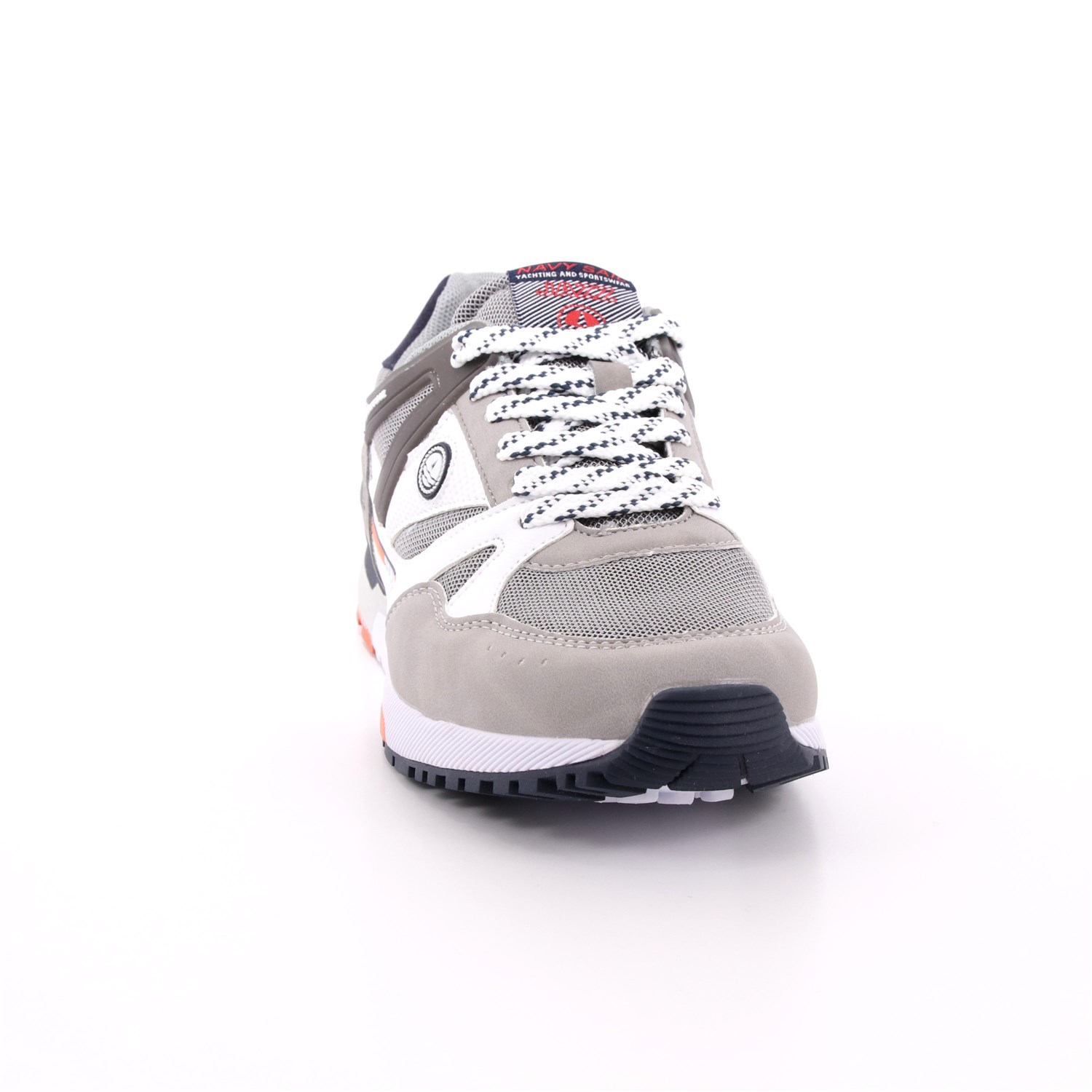 Scarpa Allacciata Navy Sail Uomo Grigio Scarpa Allacciata Navy Sail Uomo Grigio Scarpe 7 - NSM113816