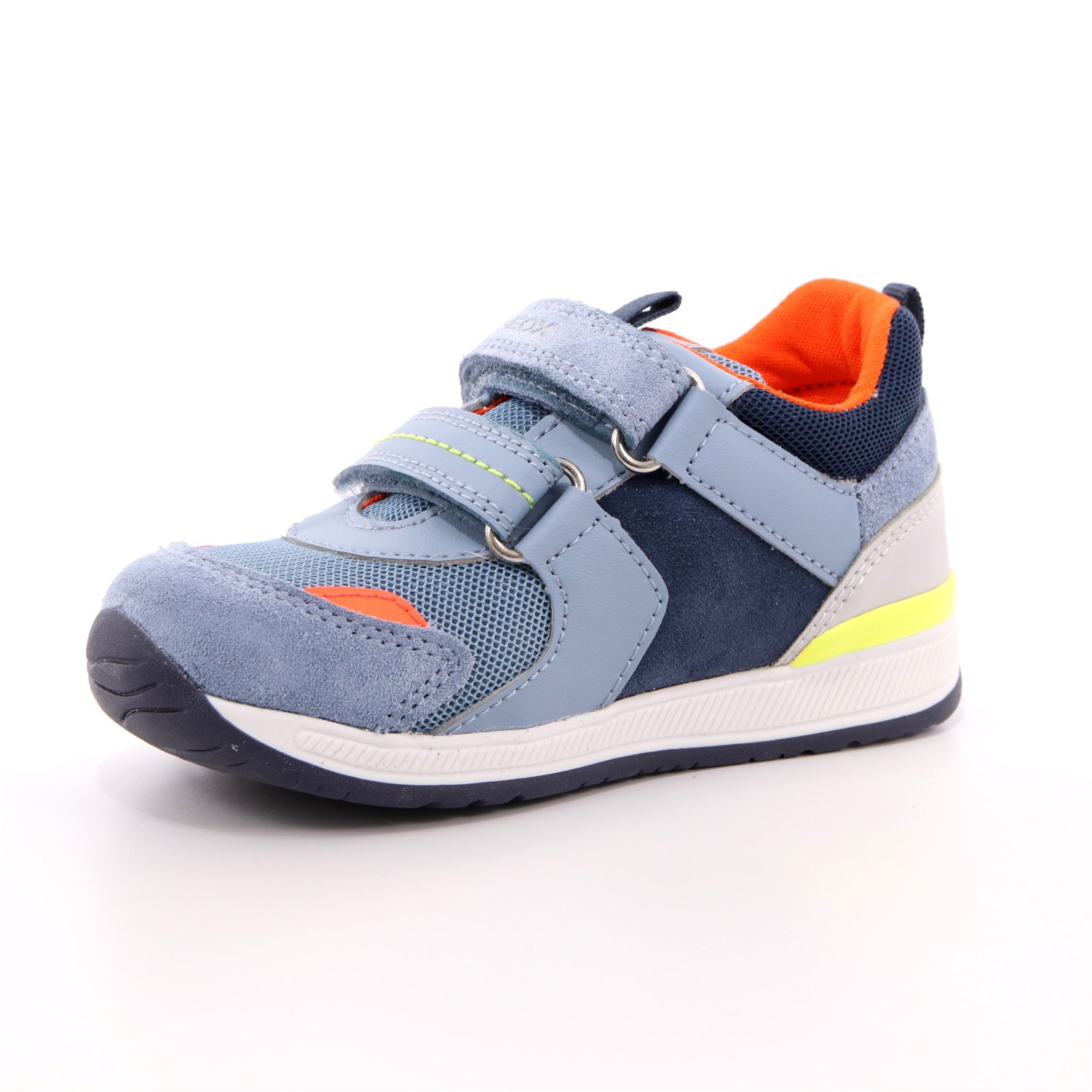 Scarpa Strappi Geox Bambino Celeste Scarpa Strappi Geox Bambino Celeste Scarpe 372 - B150RB