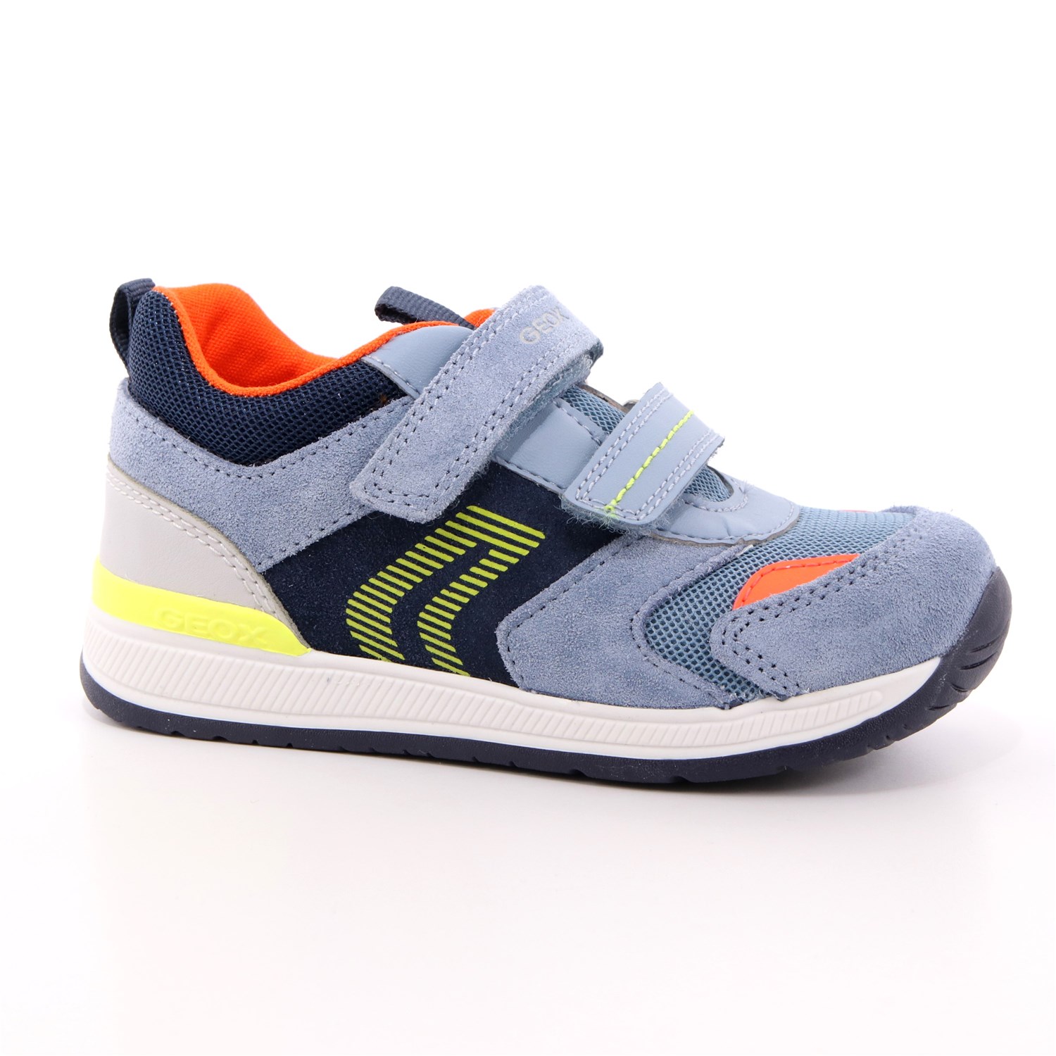 Scarpa Strappi Geox Bambino Celeste Scarpa Strappi Geox Bambino Celeste Scarpe 372 - B150RB