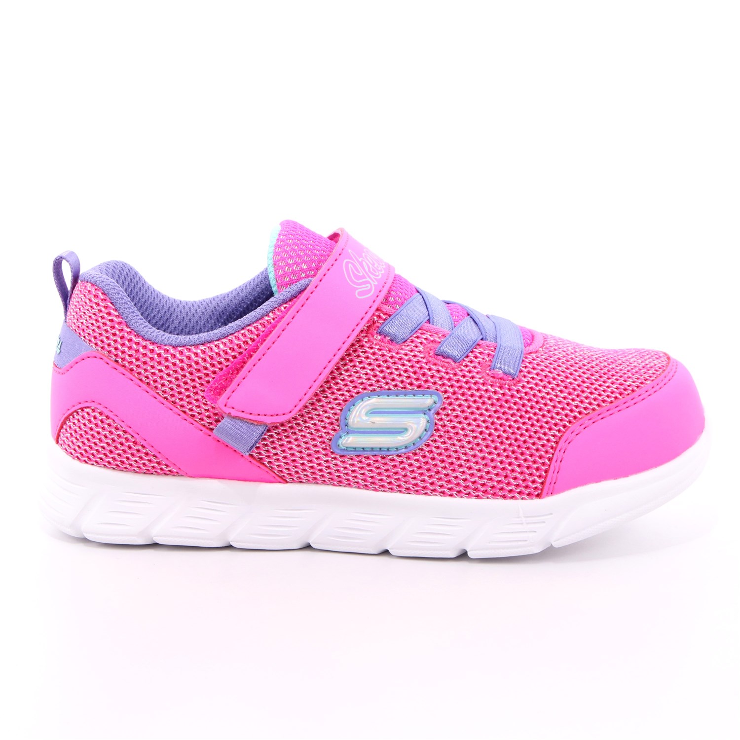 Scarpa Strappi + Elastico Skechers Bambina Rosa Scarpa Strappi + Elastico Skechers Bambina Rosa Scarpe 148 - 302107N