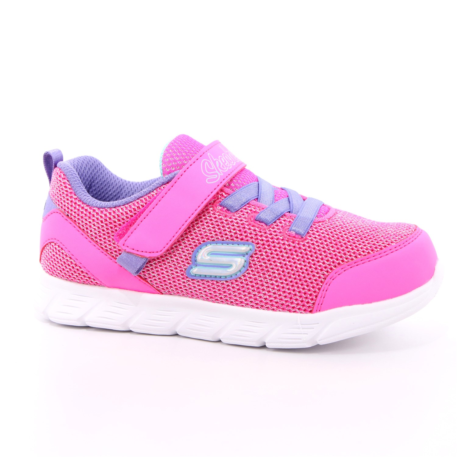 Scarpa Strappi + Elastico Skechers Bambina Rosa Scarpa Strappi + Elastico Skechers Bambina Rosa Scarpe 148 - 302107N