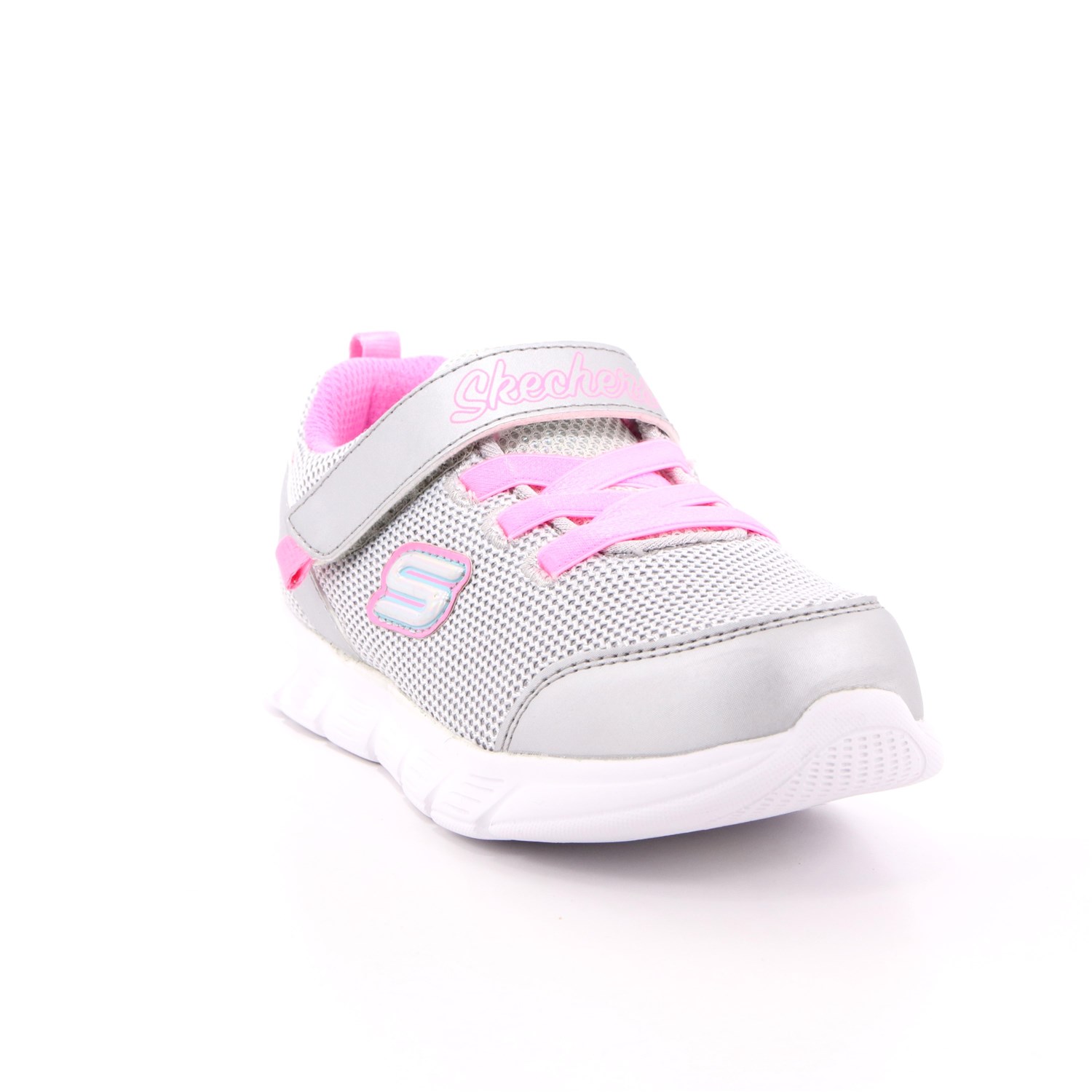 Scarpa Strappi + Elastico Skechers Bambina Argento Scarpa Strappi + Elastico Skechers Bambina Argento Scarpe 149 - 302107N