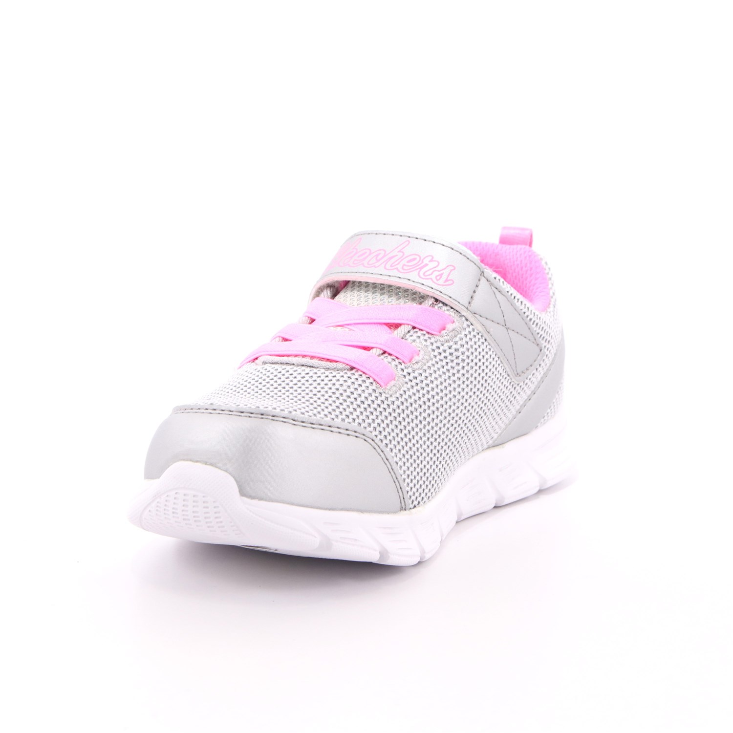 Scarpa Strappi + Elastico Skechers Bambina Argento Scarpa Strappi + Elastico Skechers Bambina Argento Scarpe 149 - 302107N