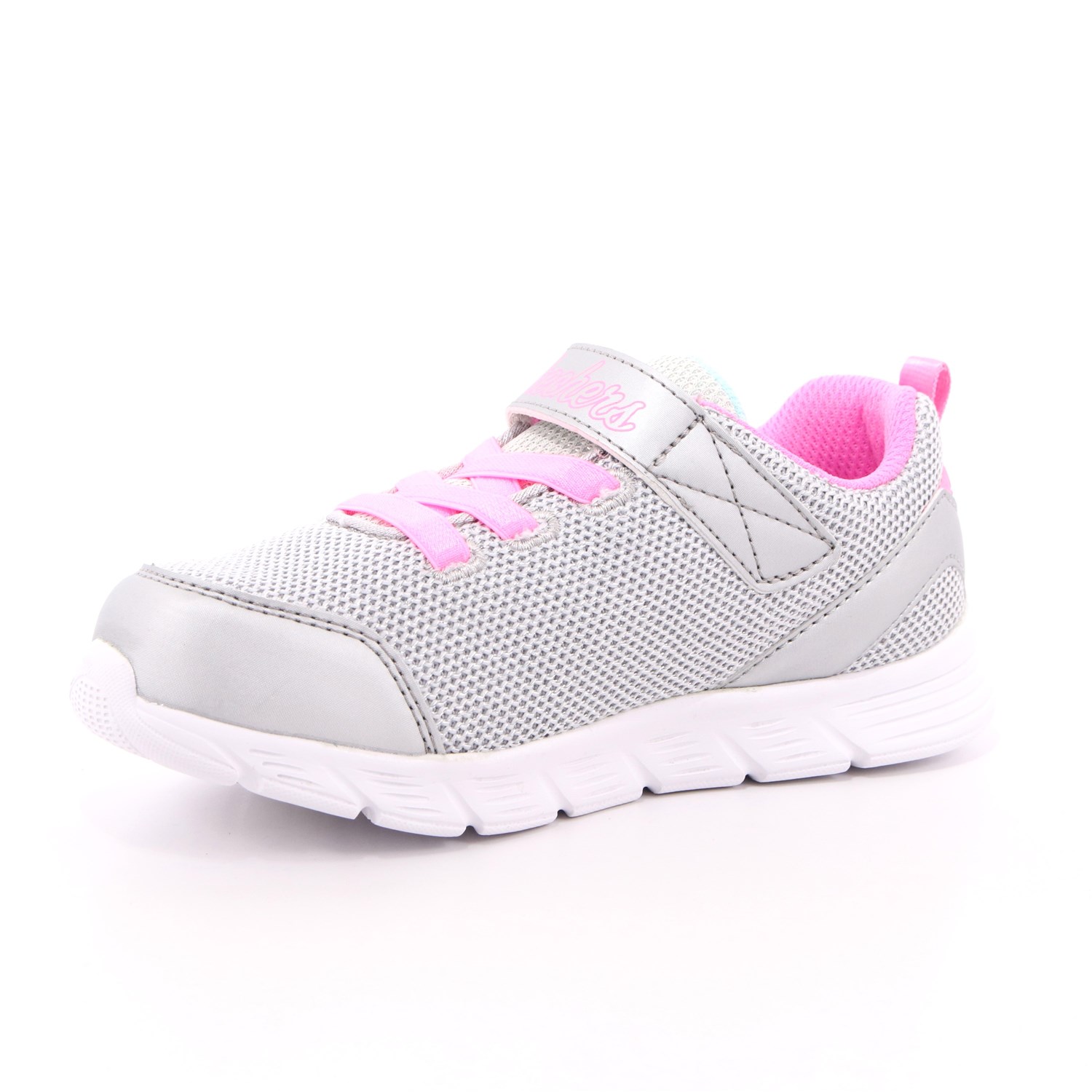 Scarpa Strappi + Elastico Skechers Bambina Argento Scarpa Strappi + Elastico Skechers Bambina Argento Scarpe 149 - 302107N