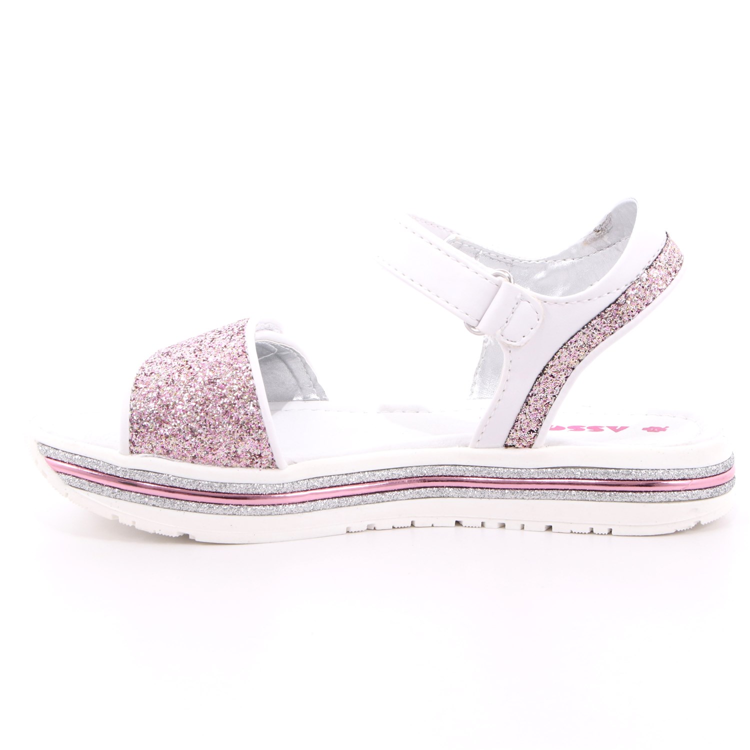 Sandalo Asso Bambina Bianco Sandalo Asso Bambina Bianco Scarpe 411 - AG10600B