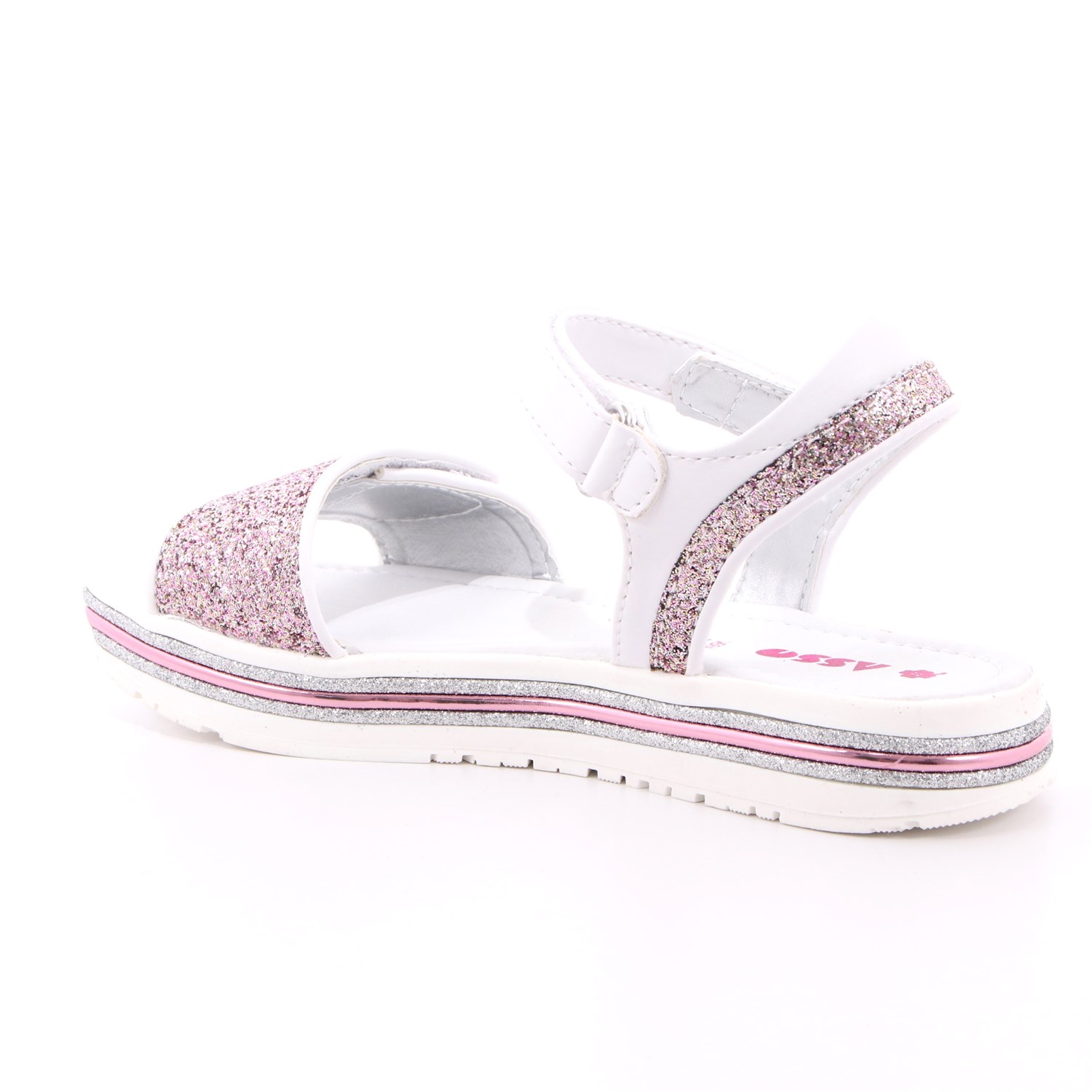 Sandalo Asso Bambina Bianco Sandalo Asso Bambina Bianco Scarpe 411 - AG10600B