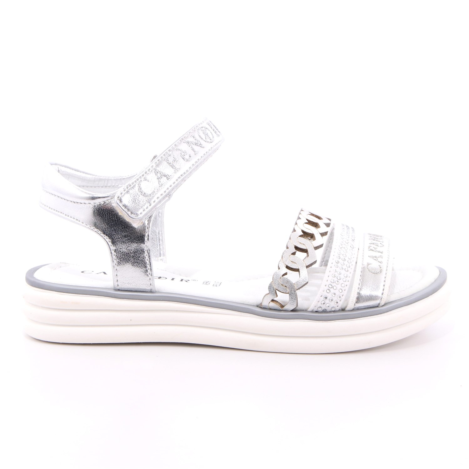 Sandalo Cafè Noir Bambina Argento Sandalo Cafè Noir Bambina Argento Scarpe 23 - C-1182A