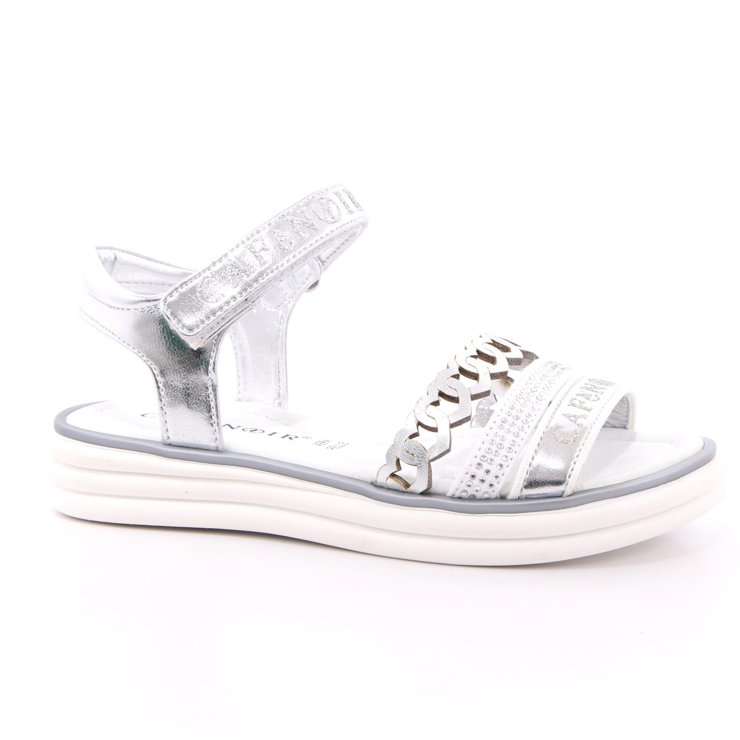 Sandalo Cafè Noir Bambina Argento Sandalo Cafè Noir Bambina Argento Scarpe 23 - C-1182A