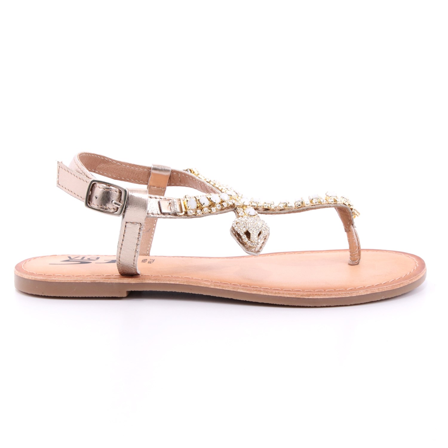 Sandalo Via 51 Bambina Platino Sandalo Via 51 Bambina Platino Scarpe 23 - AMOR 21