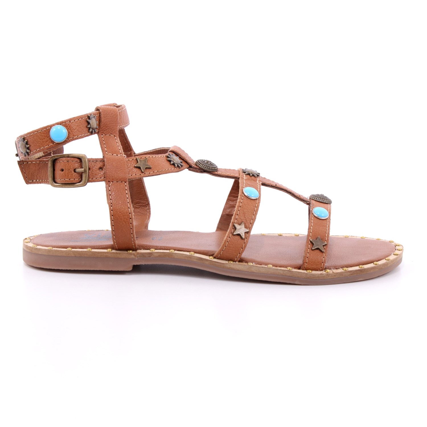 Sandalo Via 51 Bambina Cuoio Sandalo Via 51 Bambina Cuoio Scarpe 28 - STAR 3