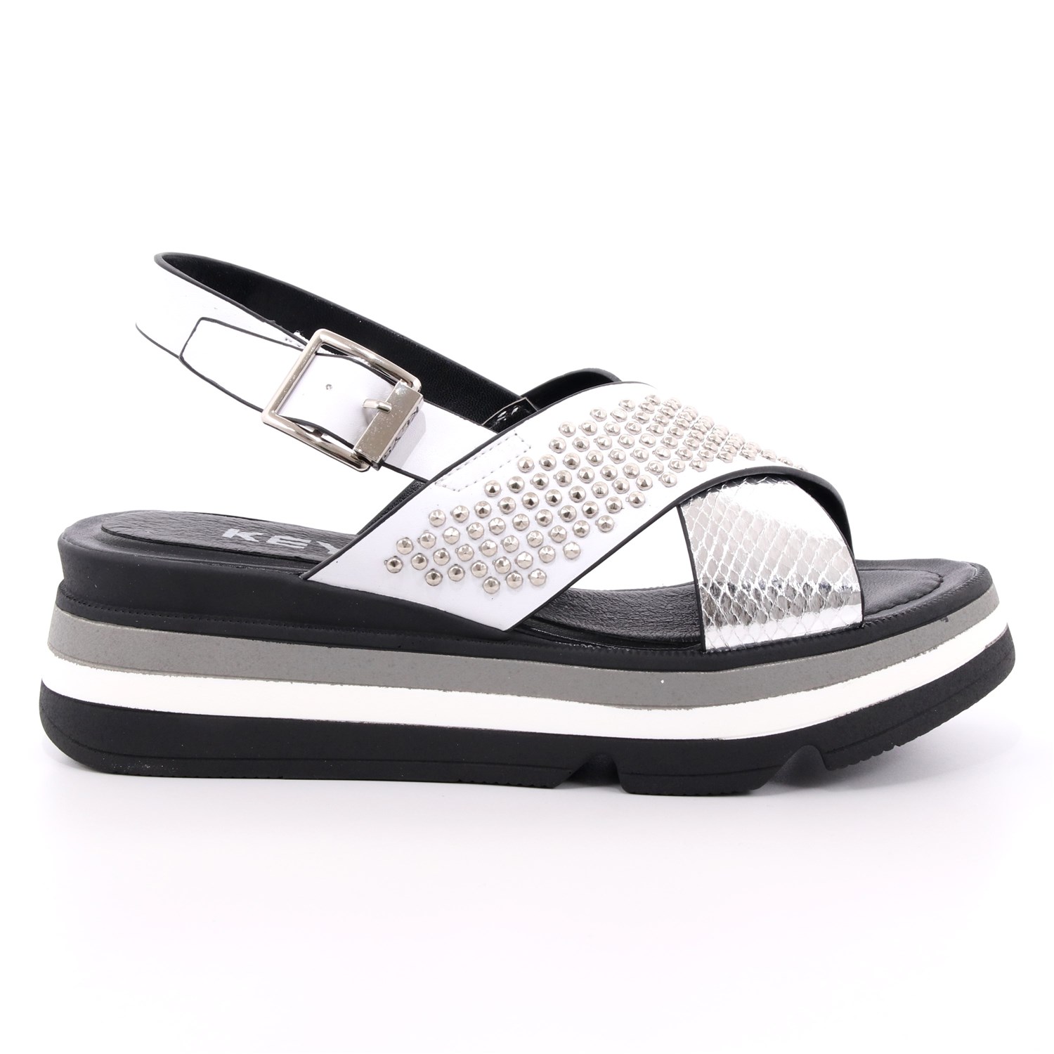 Sandalo Keys Donna Argento Sandalo Keys Donna Argento Scarpe 35 - K-4952A