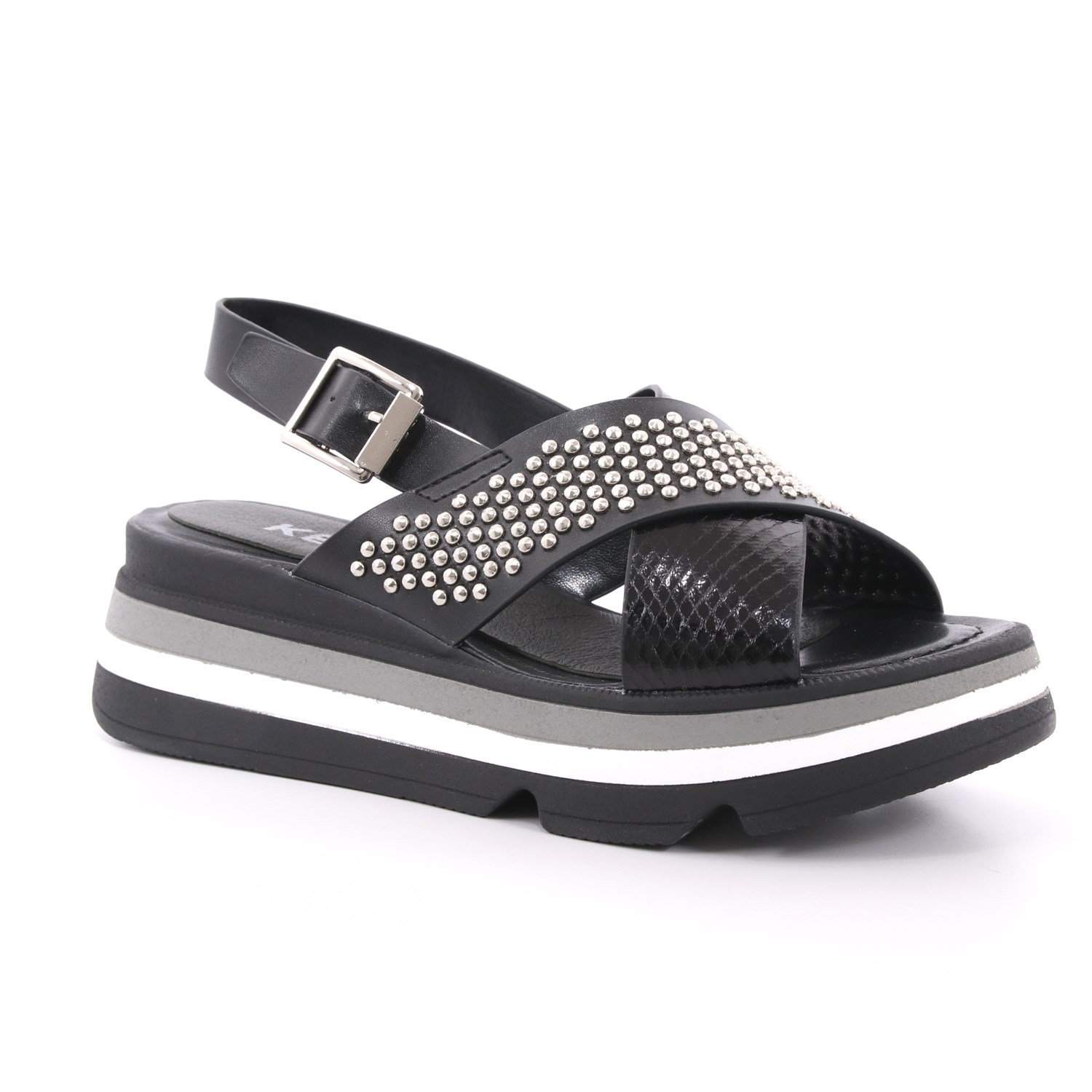 Sandalo Keys Donna Nero Sandalo Keys Donna Nero Scarpe 36 - K-4952B