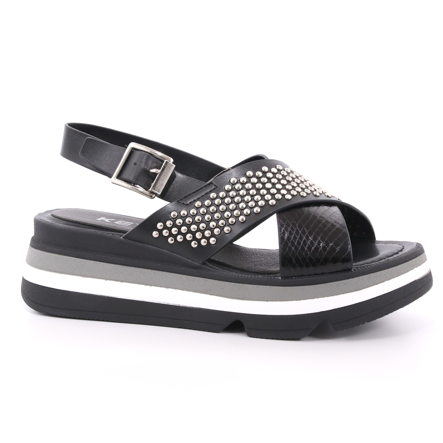 Sandalo Keys Donna Nero Sandalo Keys Donna Nero Scarpe 36 - K-4952B
