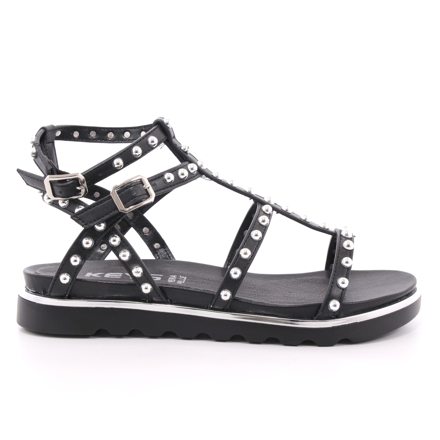 Sandalo Keys Donna Nero Sandalo Keys Donna Nero Scarpe 39 - K-4976B